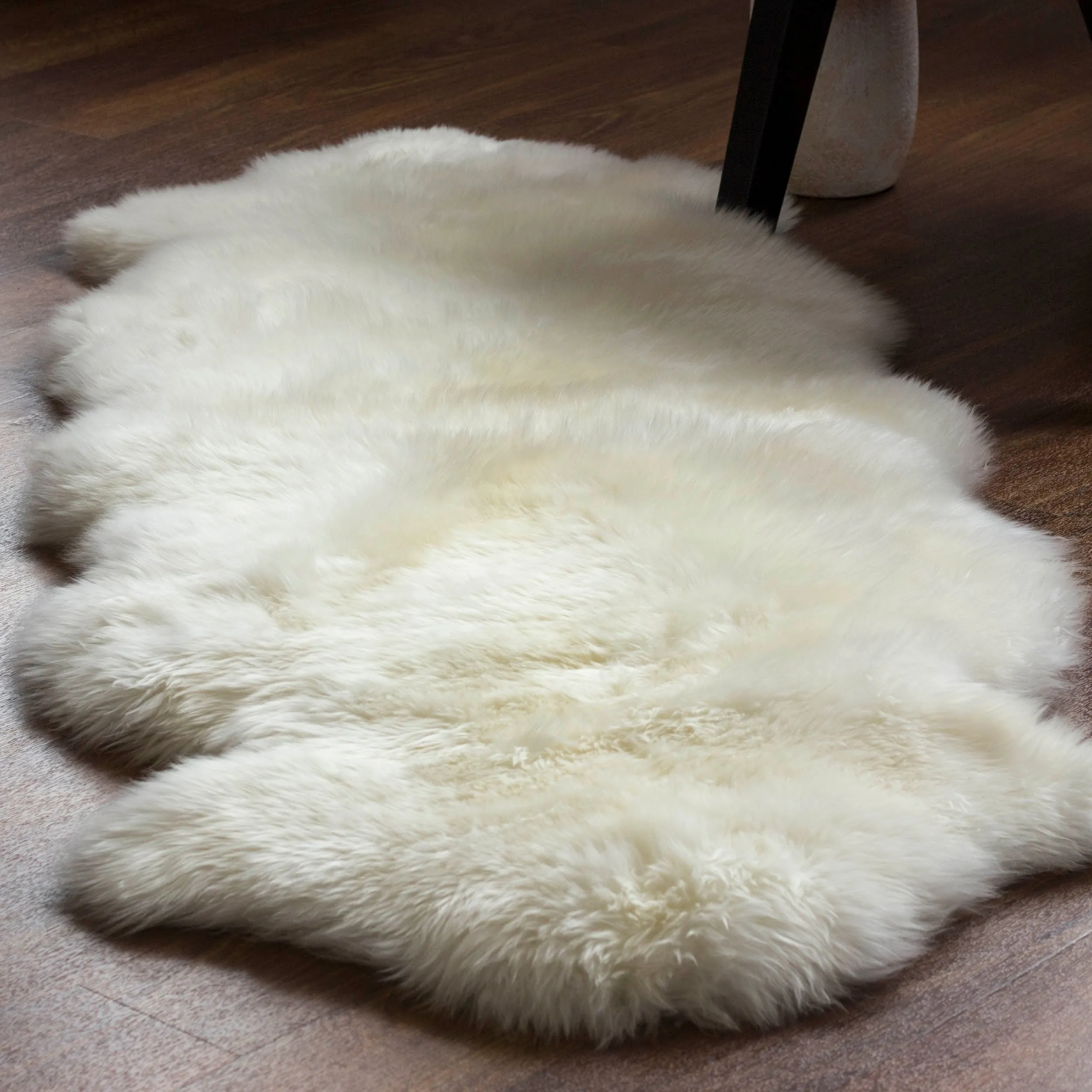 Silver Orchid Nansen Genuine Soft Australian Sheepskin Rug