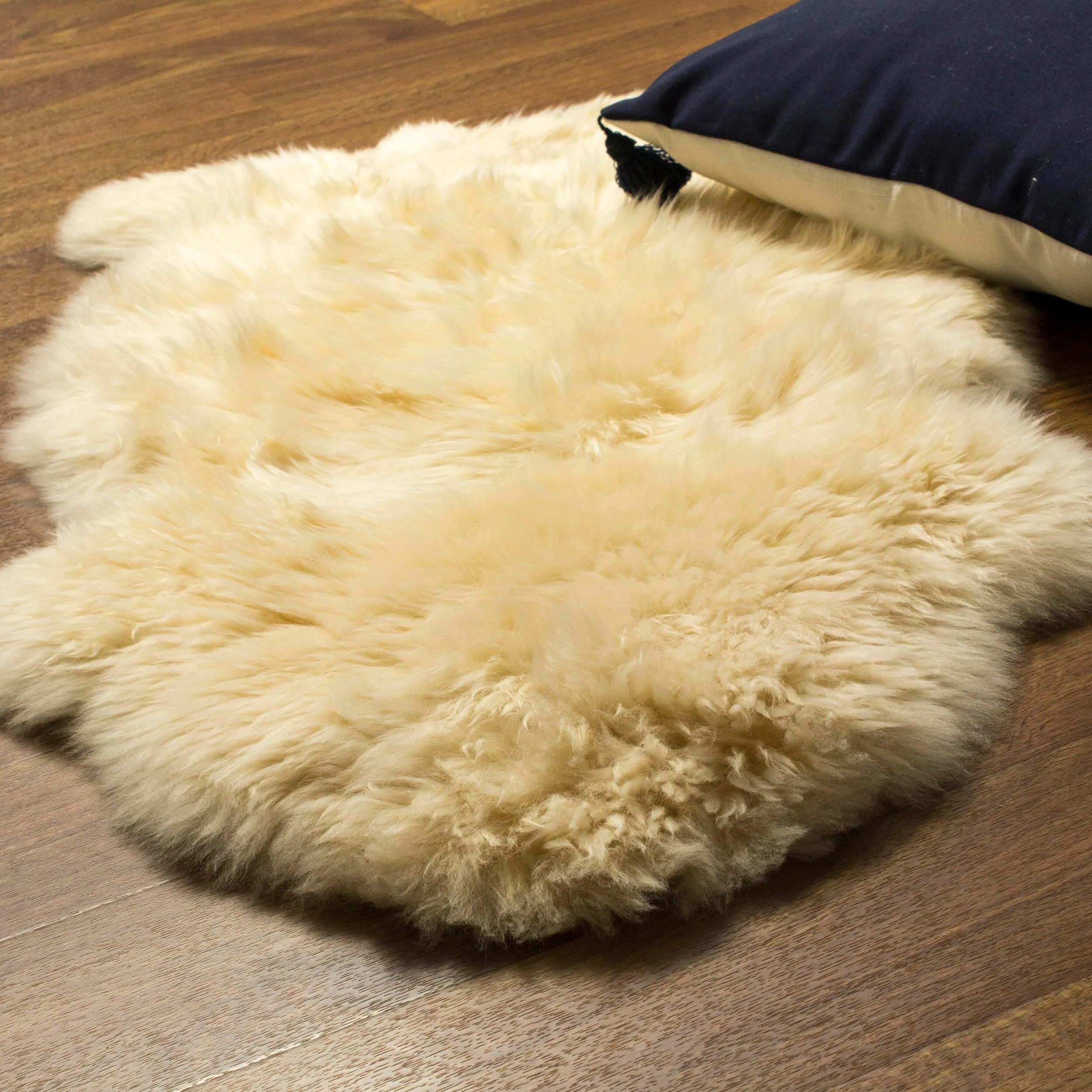 Silver Orchid Nansen Genuine Soft Australian Sheepskin Rug