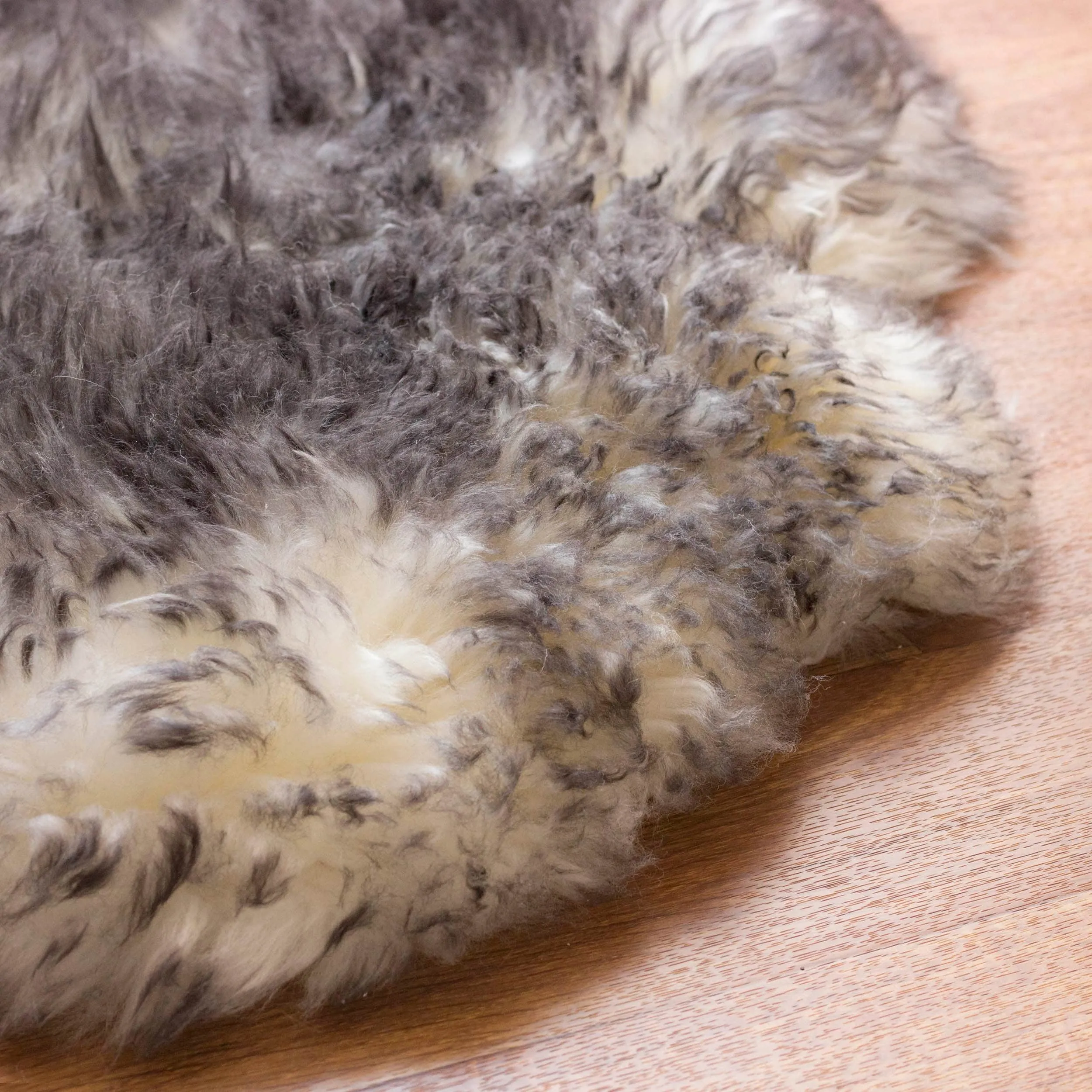 Silver Orchid Nansen Genuine Soft Australian Sheepskin Rug