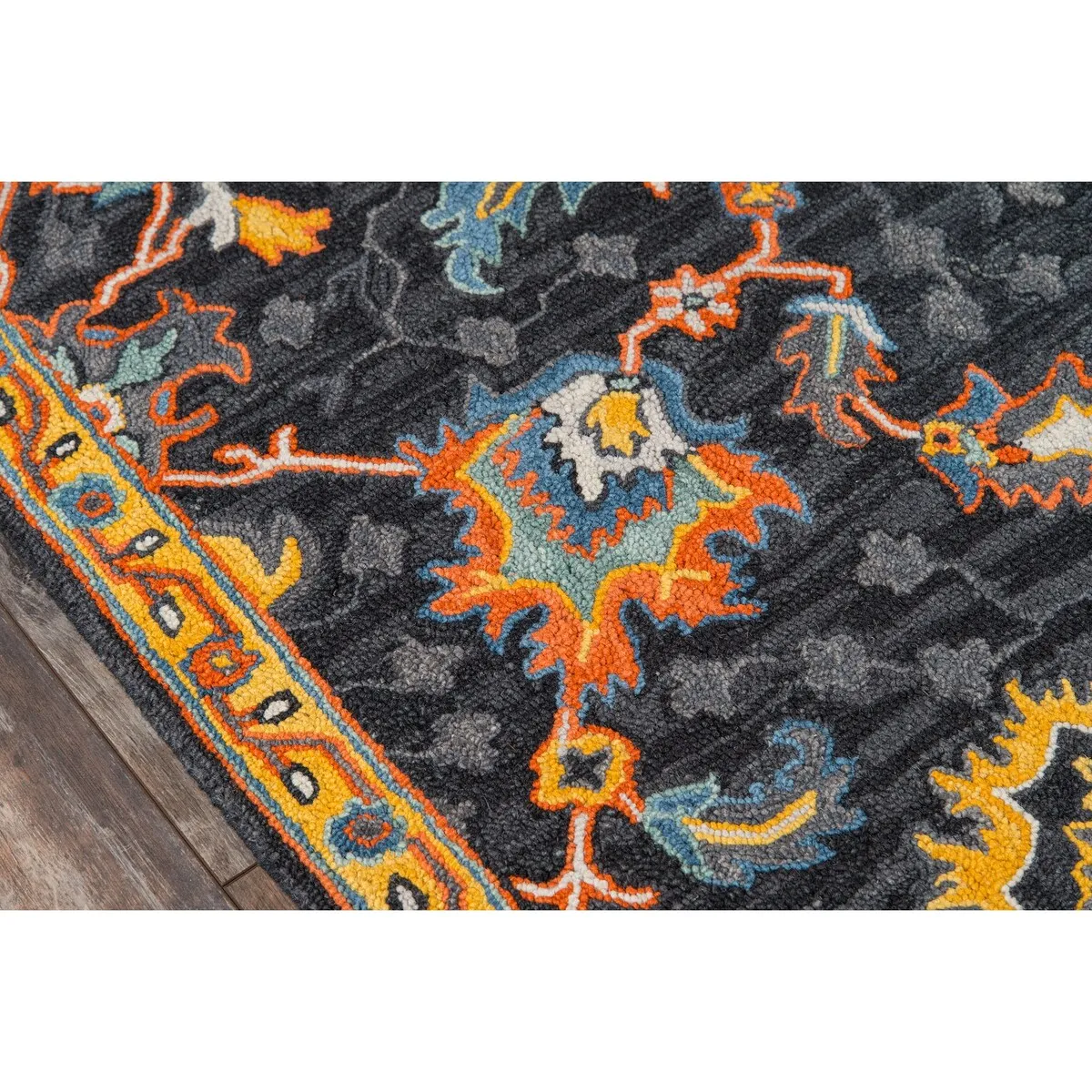 Skyline Decor Charcoal Ibiza Rugs in Rectangle Shape - 8' X 10'
