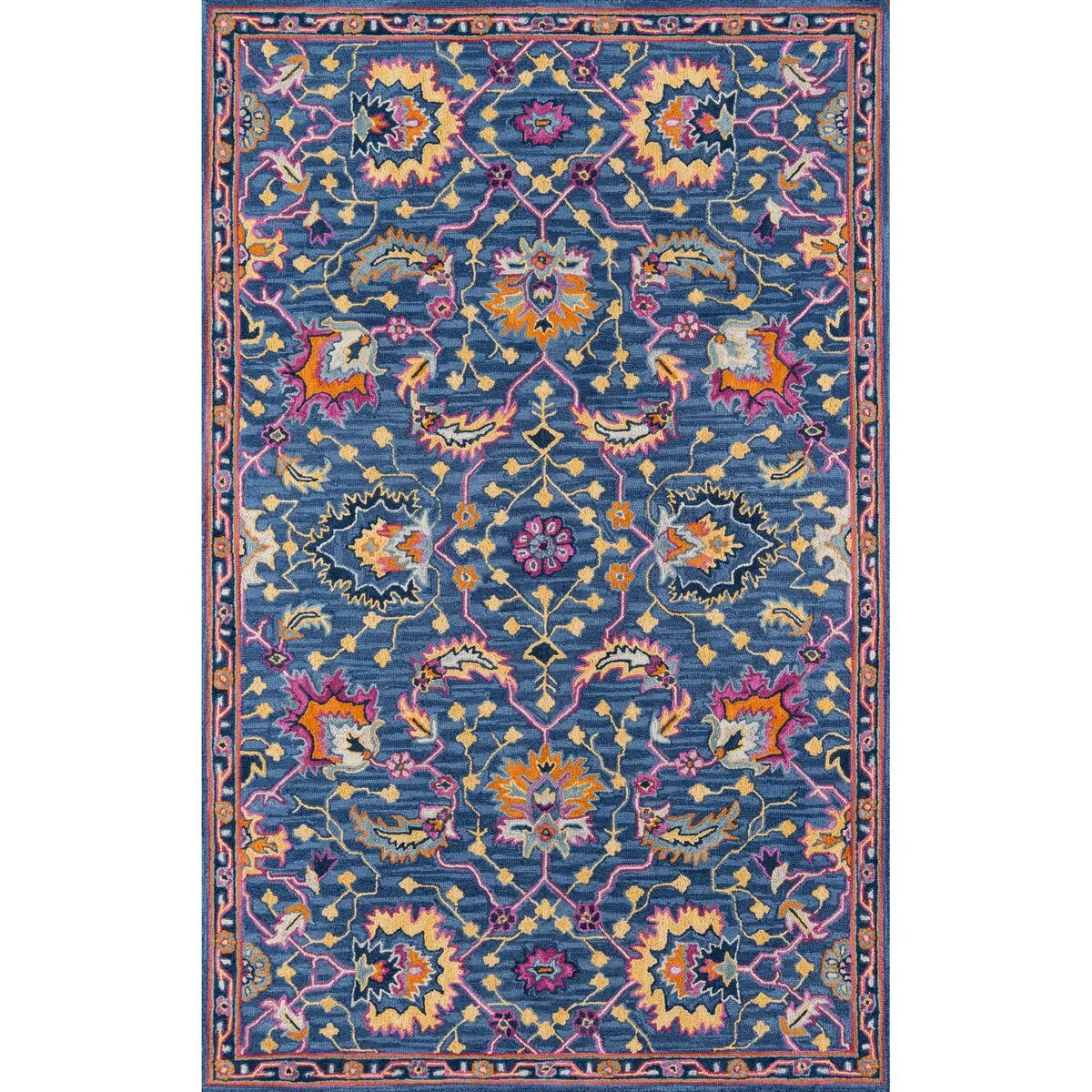 Skyline Decor Charcoal Ibiza Rugs in Rectangle Shape - 8' X 10'