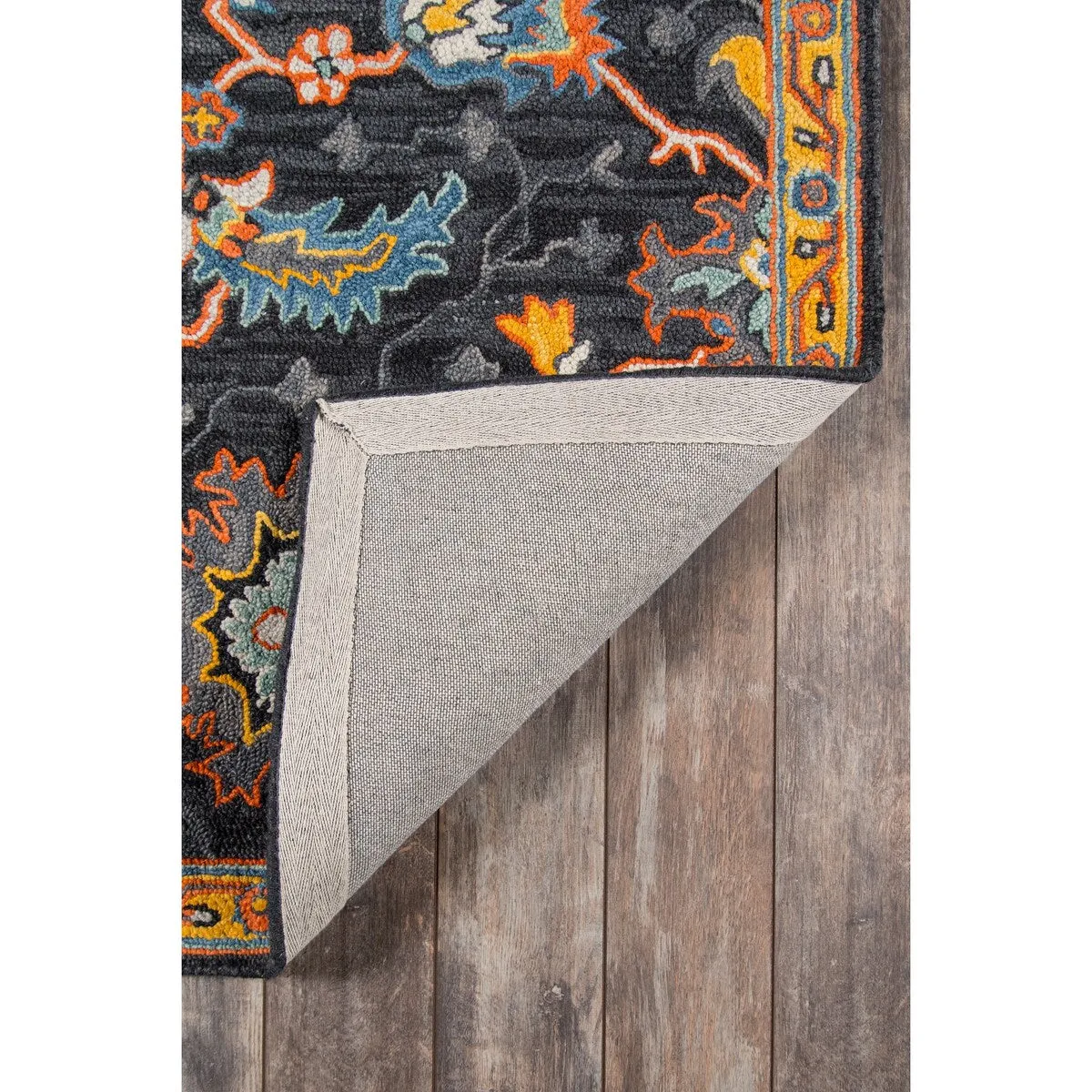 Skyline Decor Charcoal Ibiza Rugs in Rectangle Shape - 8' X 10'