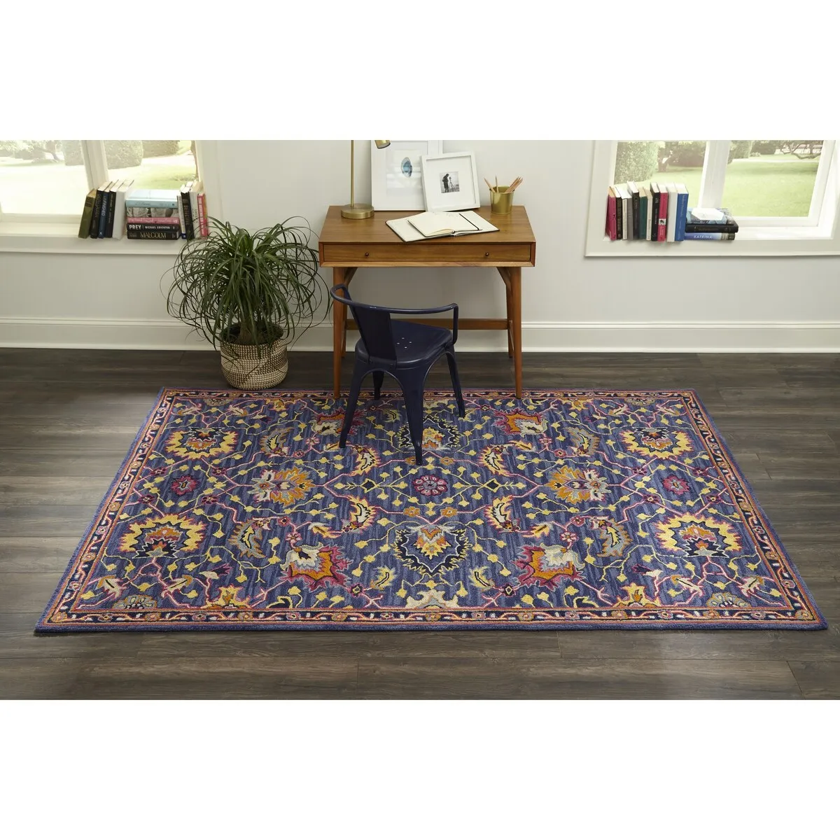 Skyline Decor Charcoal Ibiza Rugs in Rectangle Shape - 8' X 10'