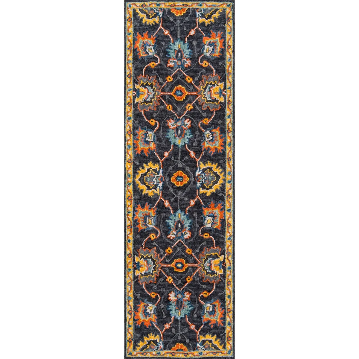 Skyline Decor Charcoal Ibiza Rugs in Rectangle Shape - 8' X 10'