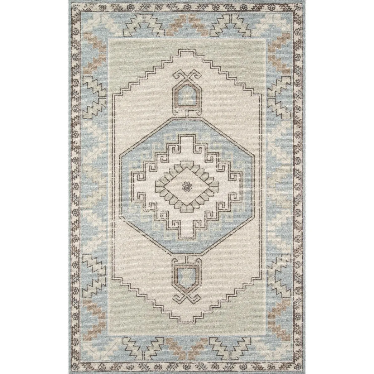 Skyline Decor Pink Anatolia Rugs in Rectangle Shape - Big