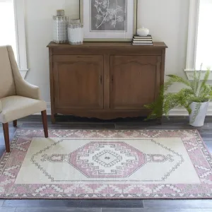 Skyline Decor Pink Anatolia Rugs in Rectangle Shape - Big