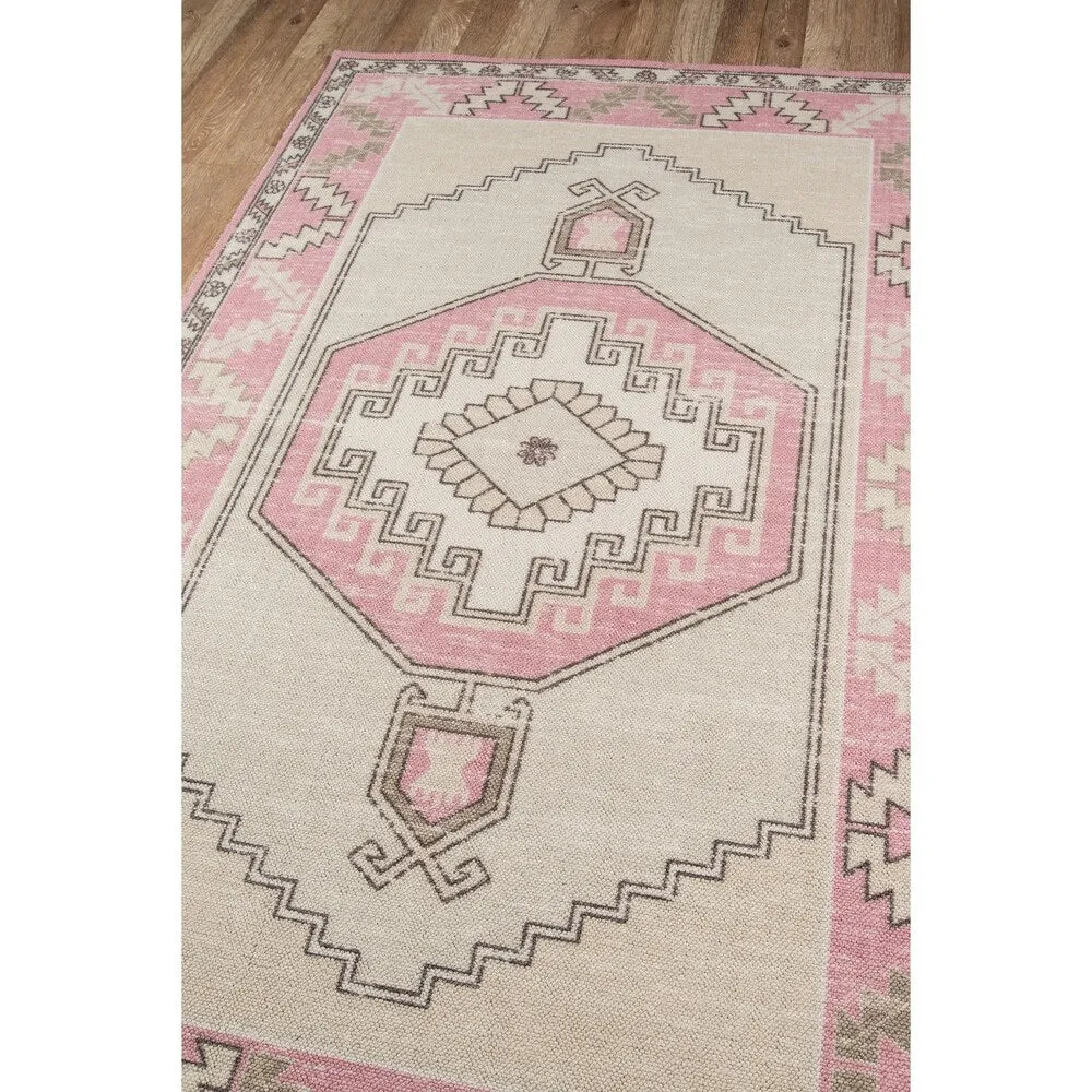 Skyline Decor Pink Anatolia Rugs in Rectangle Shape - Big
