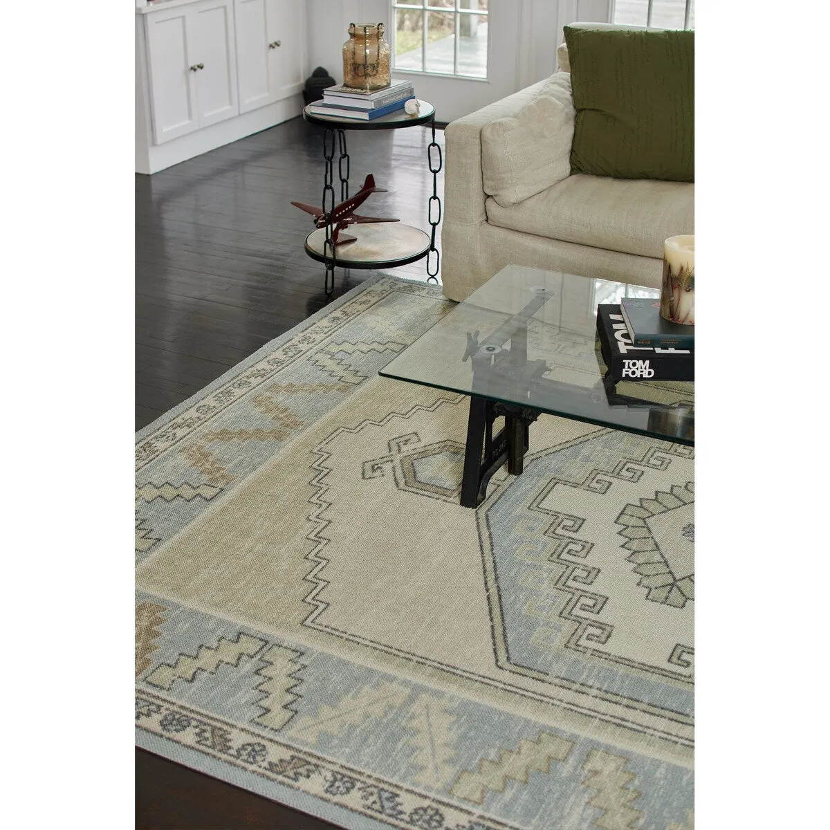 Skyline Decor Pink Anatolia Rugs in Rectangle Shape - Big