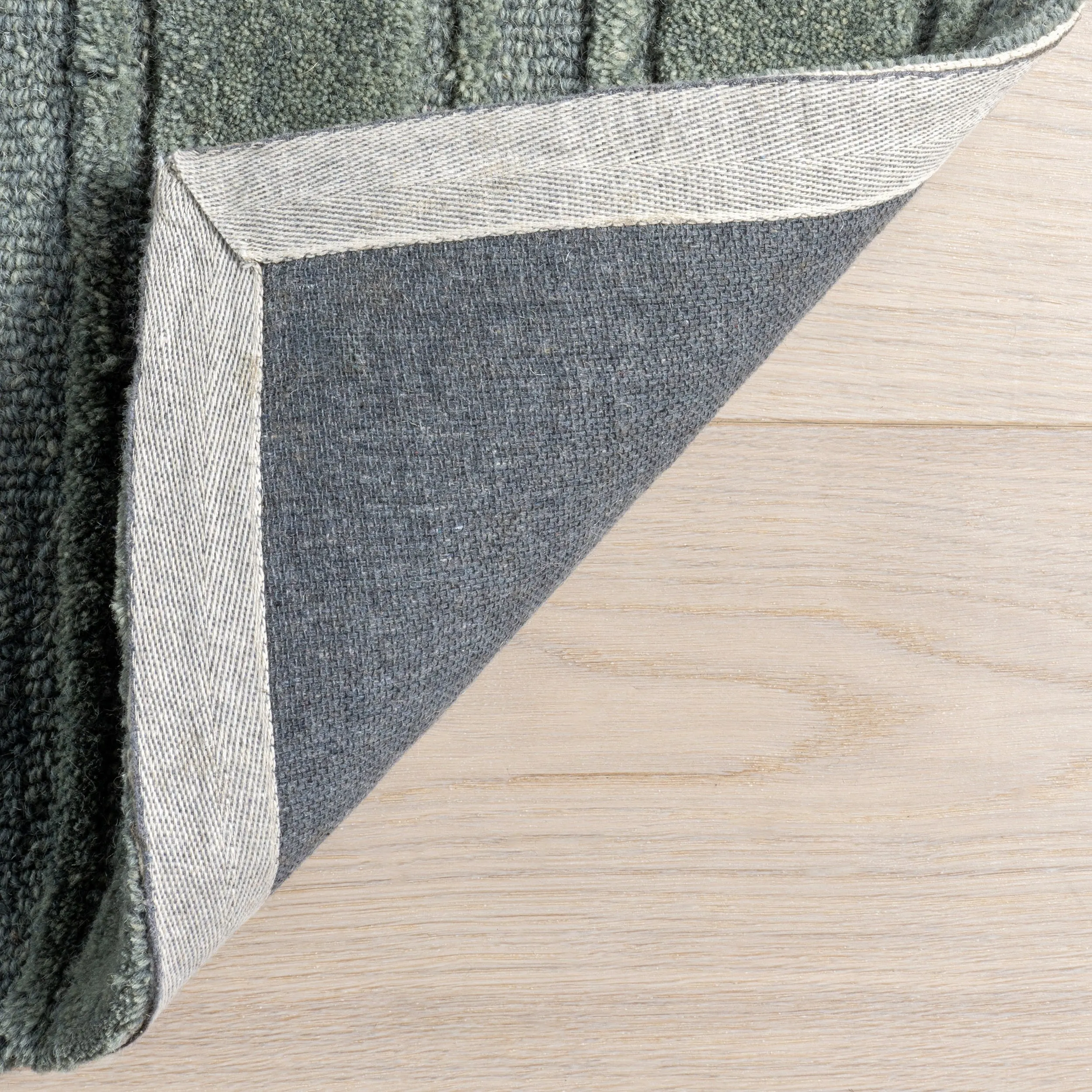 Starke Checked Wool Area Rug