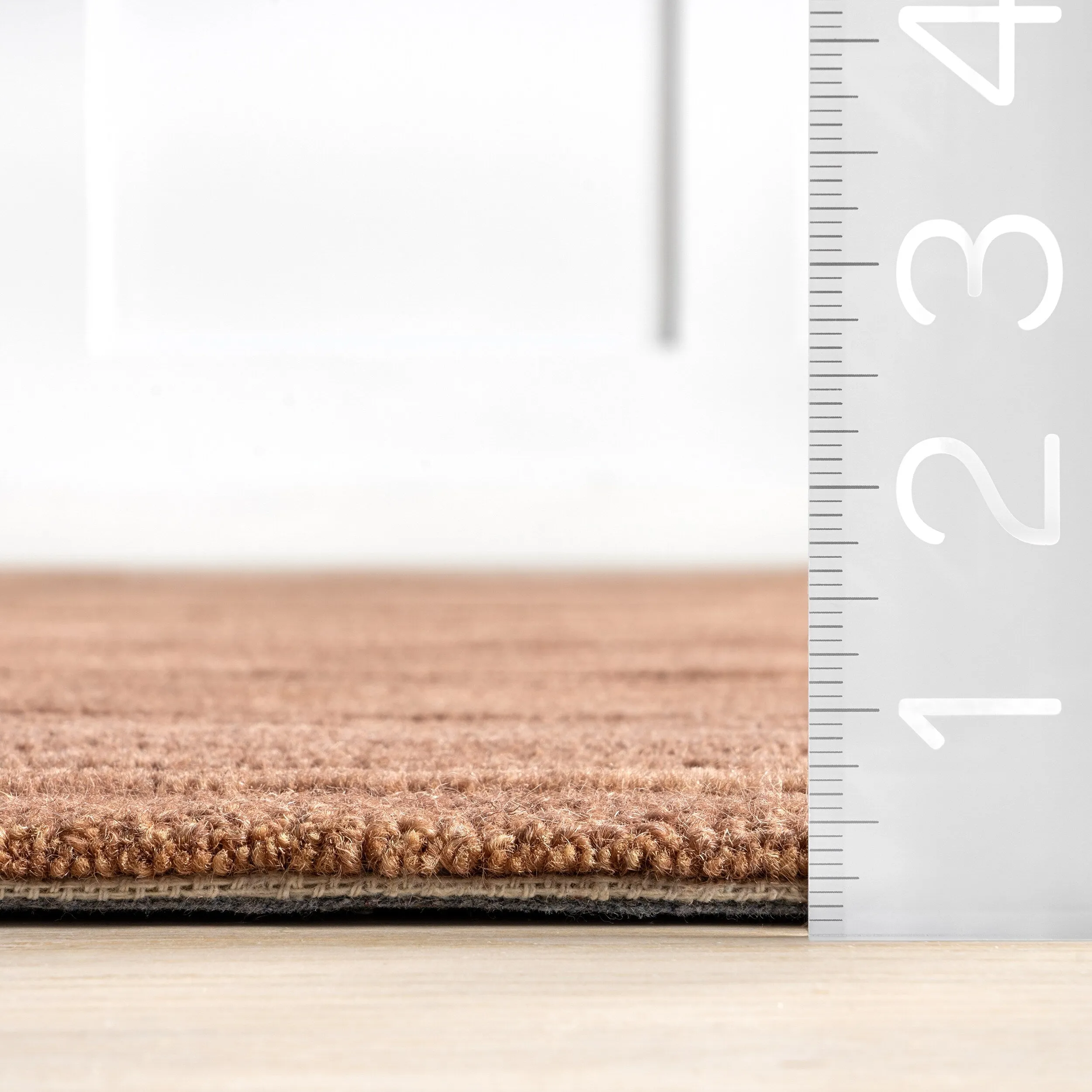 Starke Checked Wool Area Rug