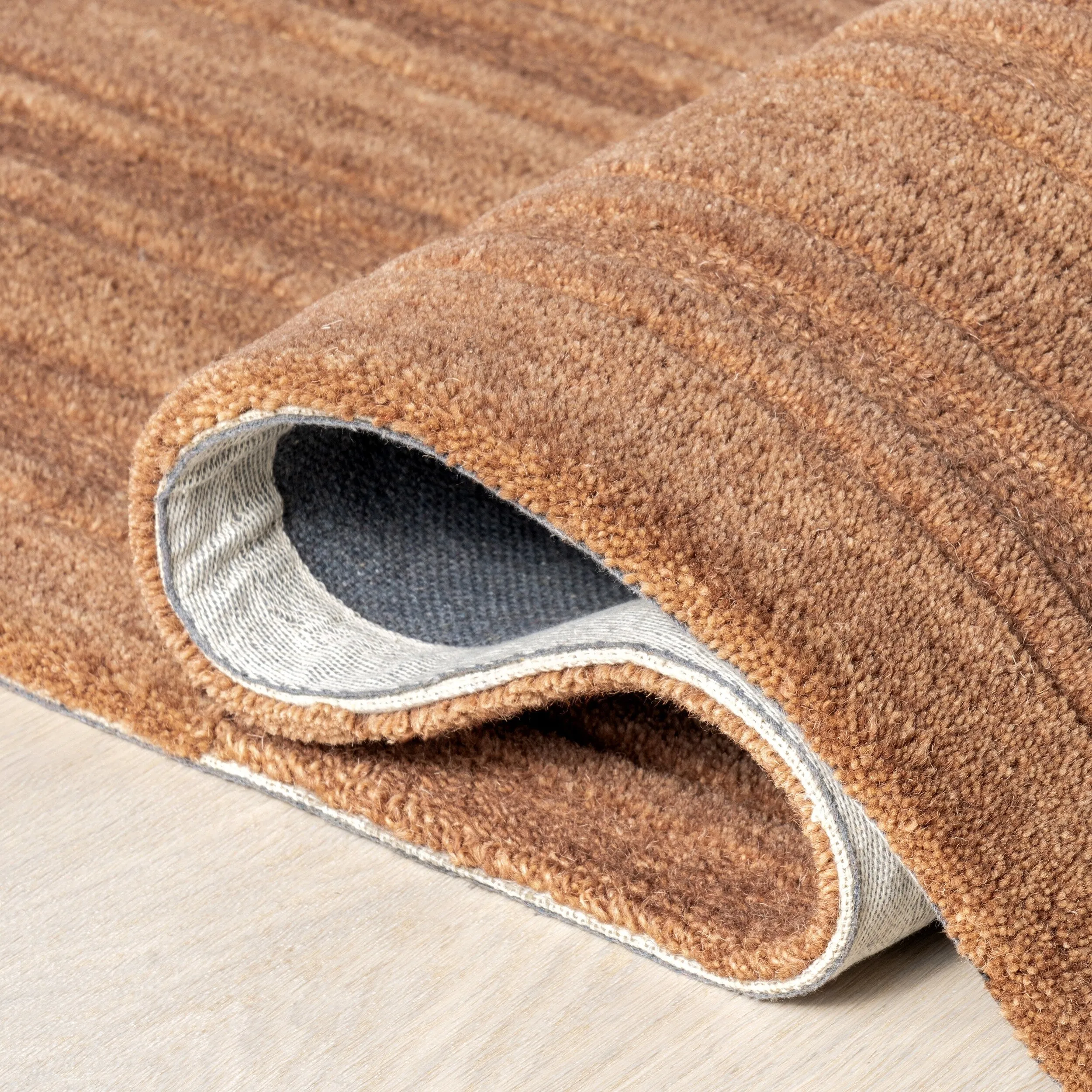 Starke Checked Wool Area Rug