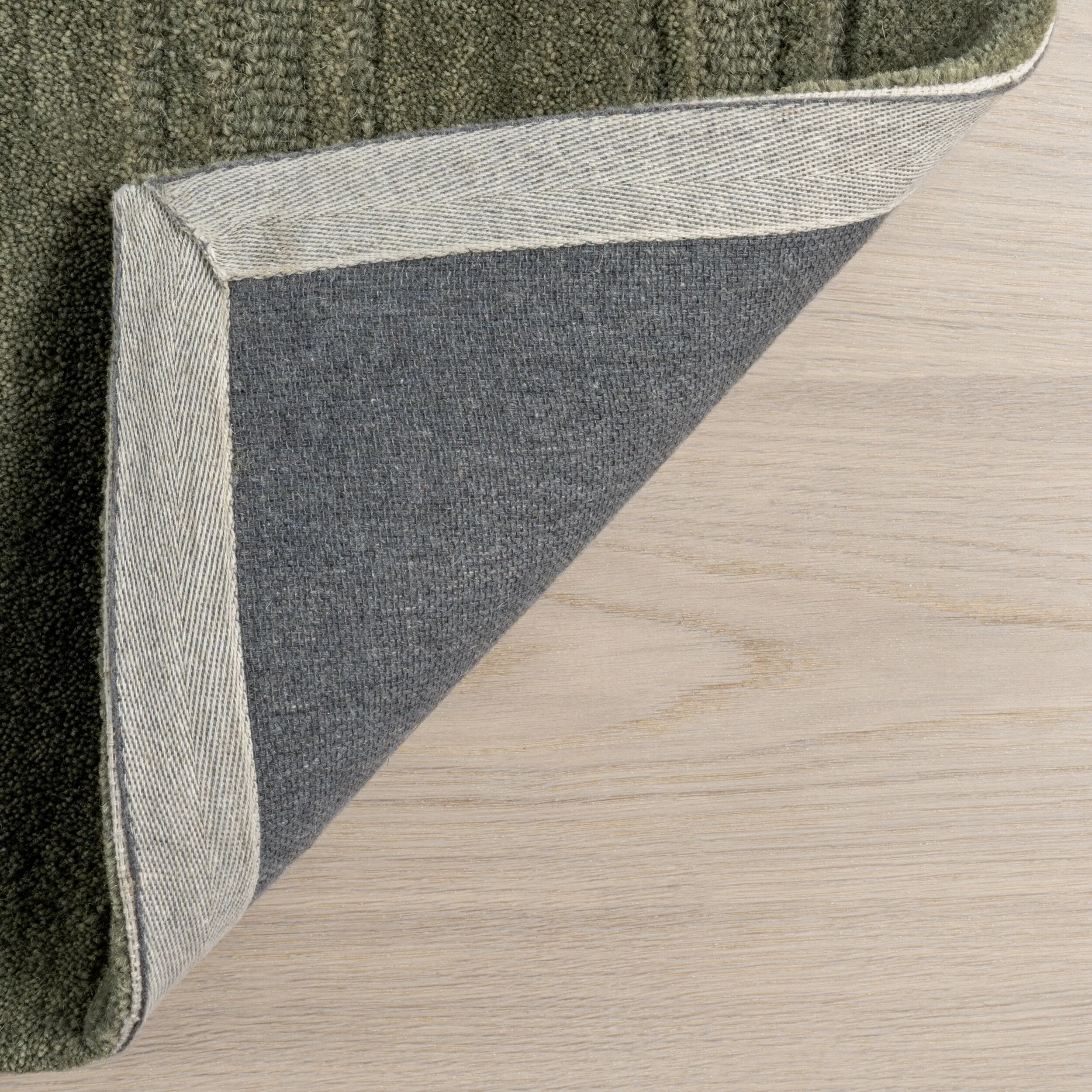 Starke Checked Wool Area Rug