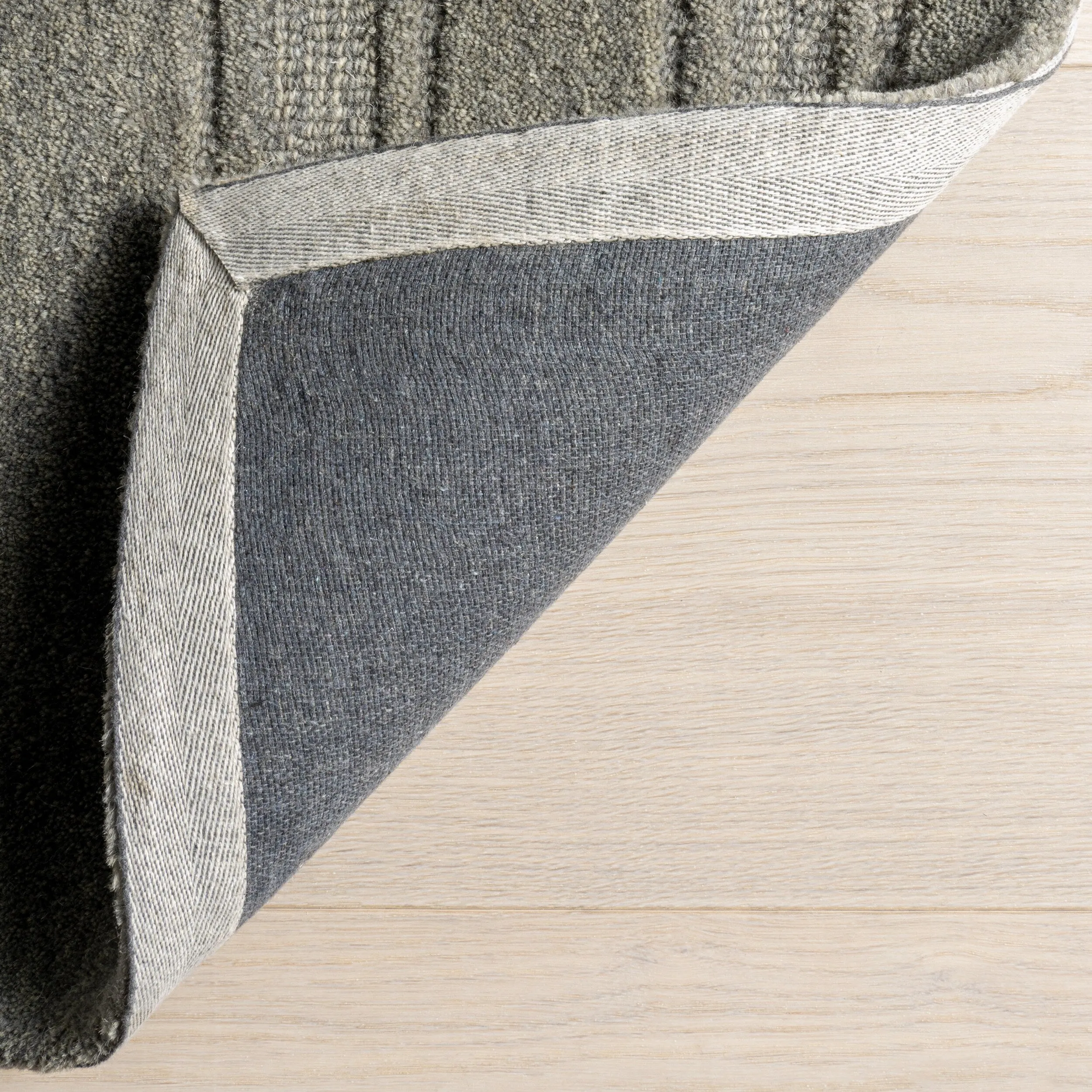 Starke Checked Wool Area Rug