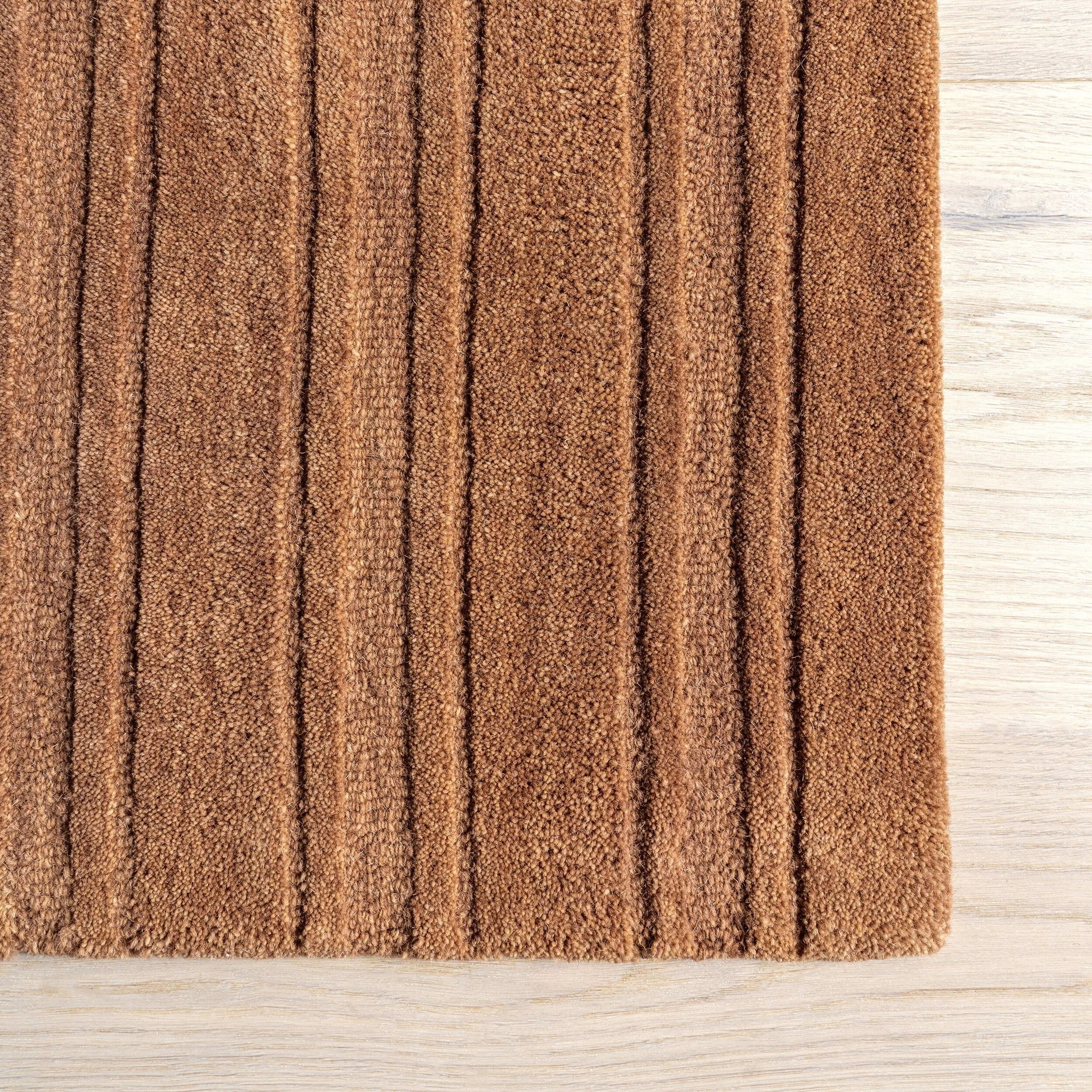 Starke Checked Wool Area Rug