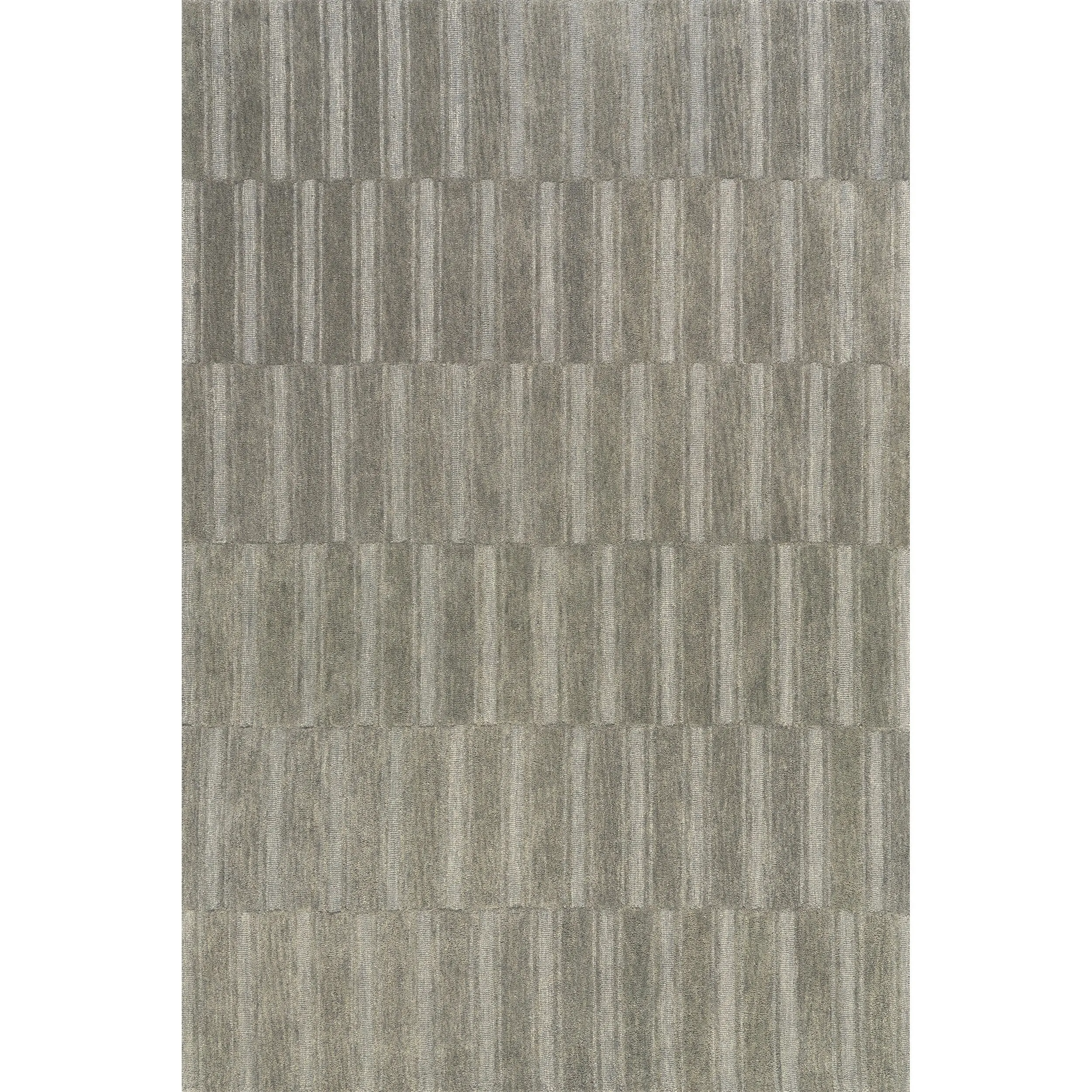 Starke Checked Wool Area Rug