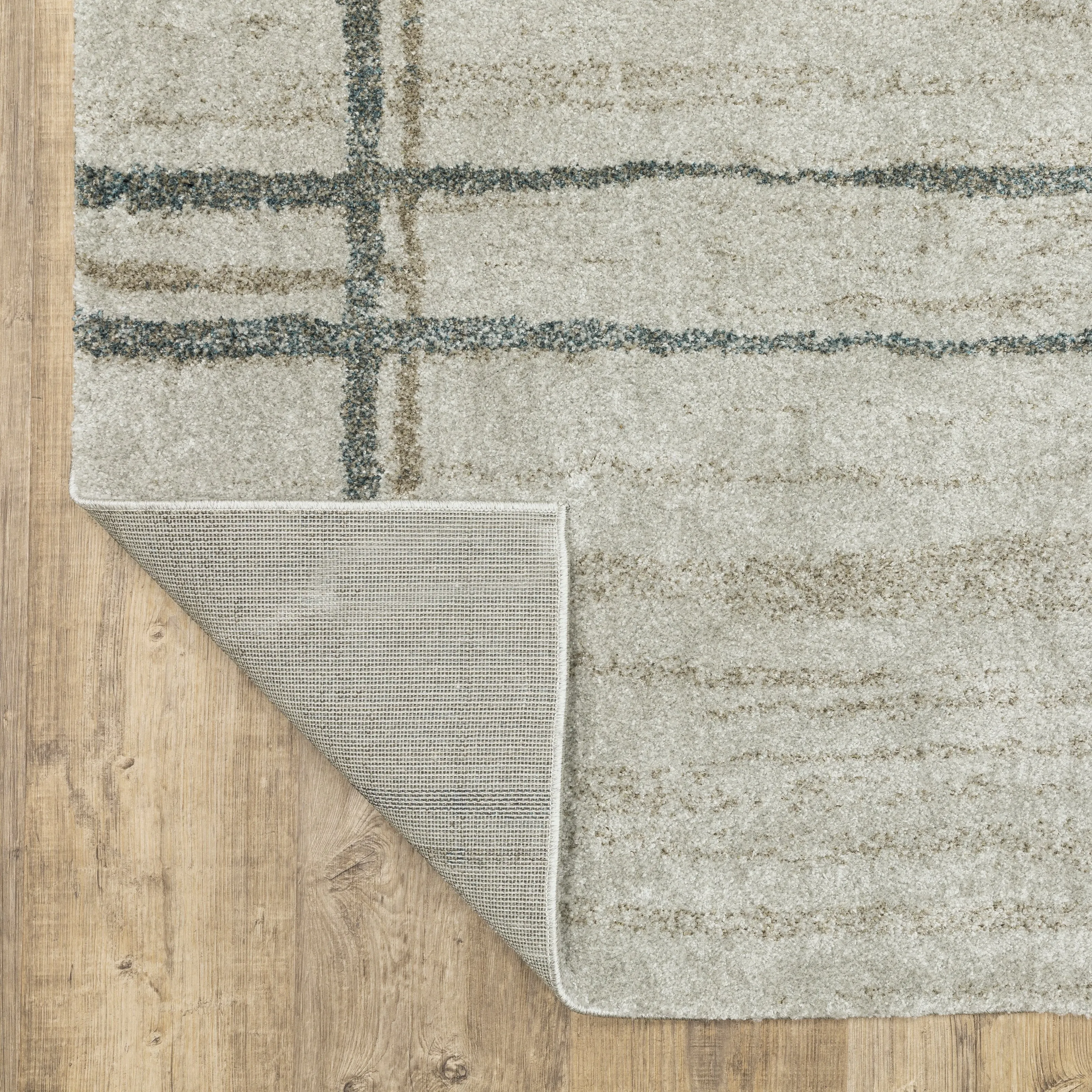 Style Haven Archer Distressed Geometric Grey/ Teal Indoor Area Rug