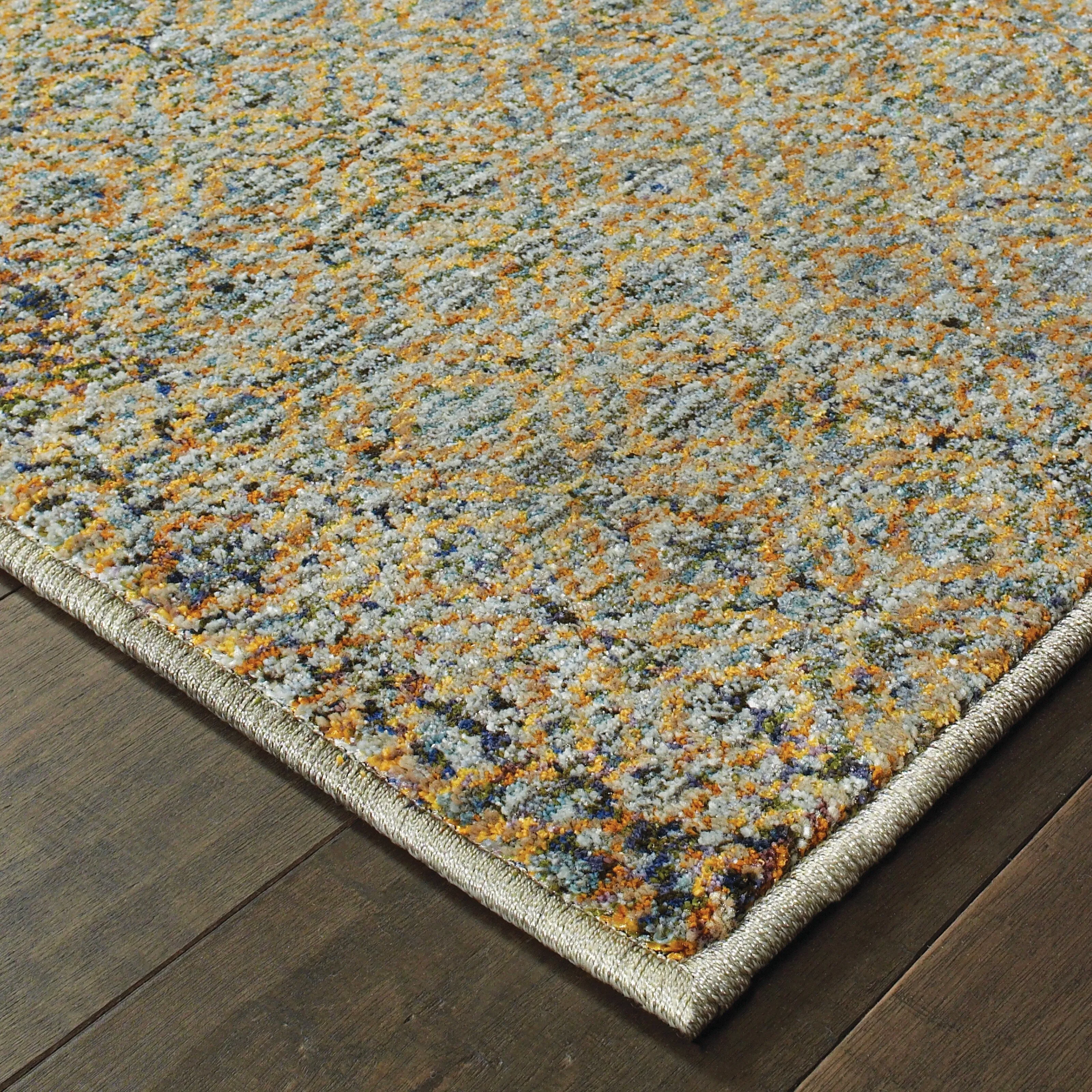 Style Haven Boden Textural Diamonds Area Rug