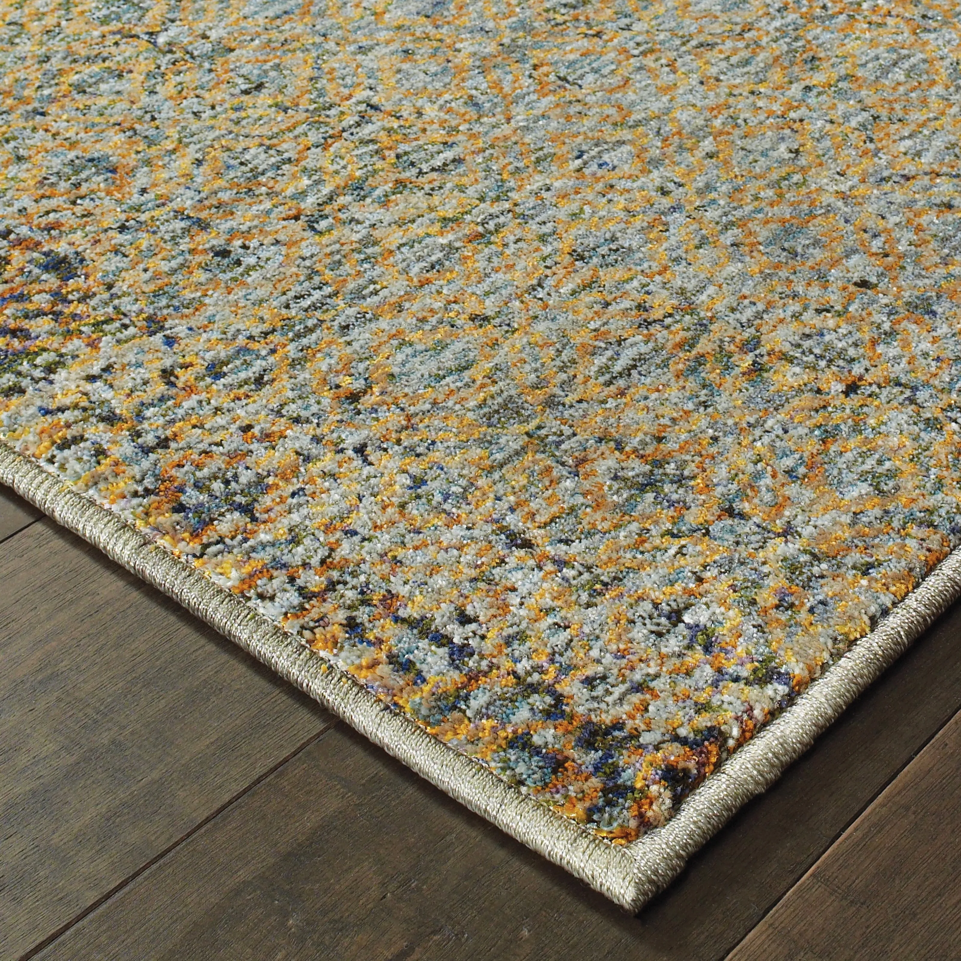 Style Haven Boden Textural Diamonds Area Rug