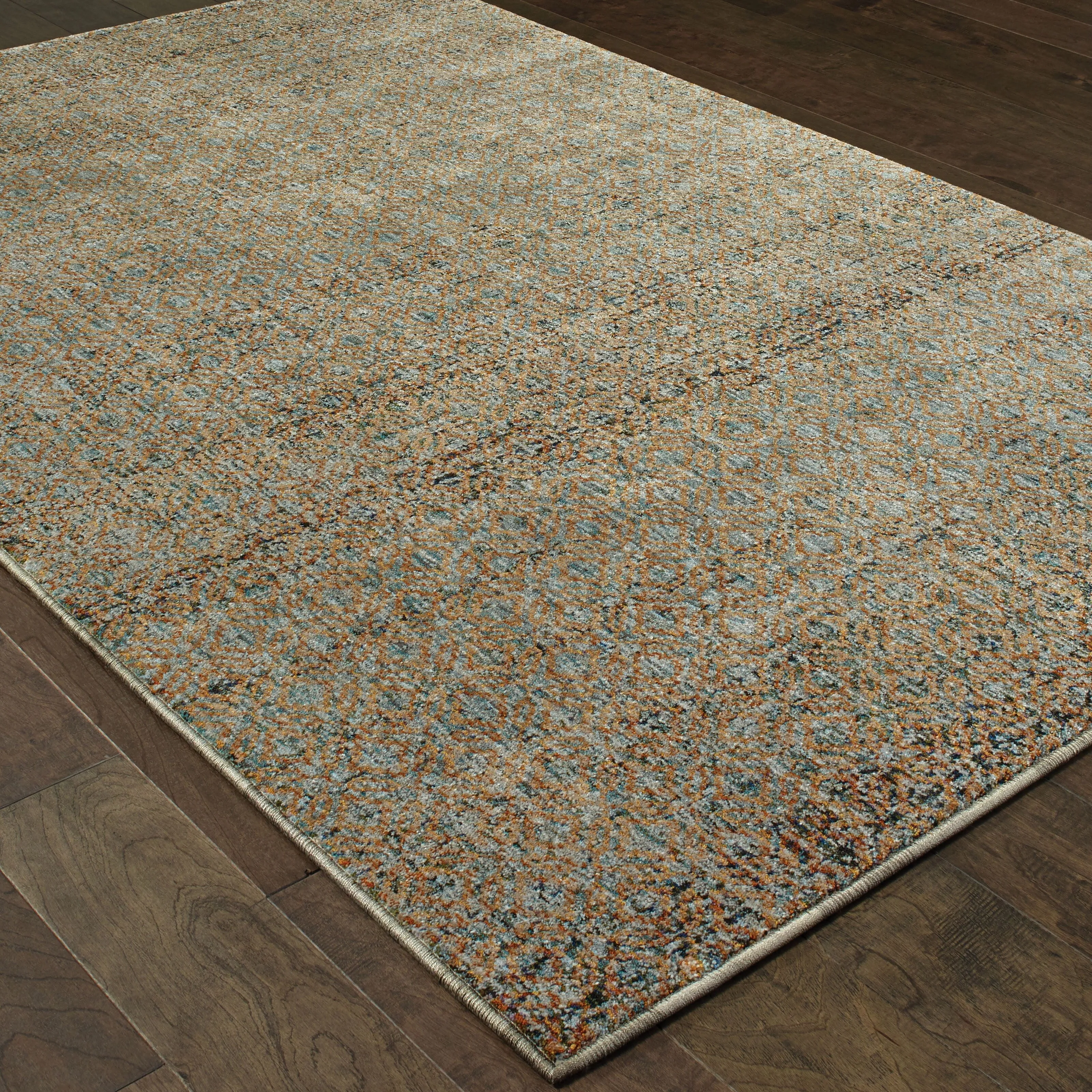 Style Haven Boden Textural Diamonds Area Rug