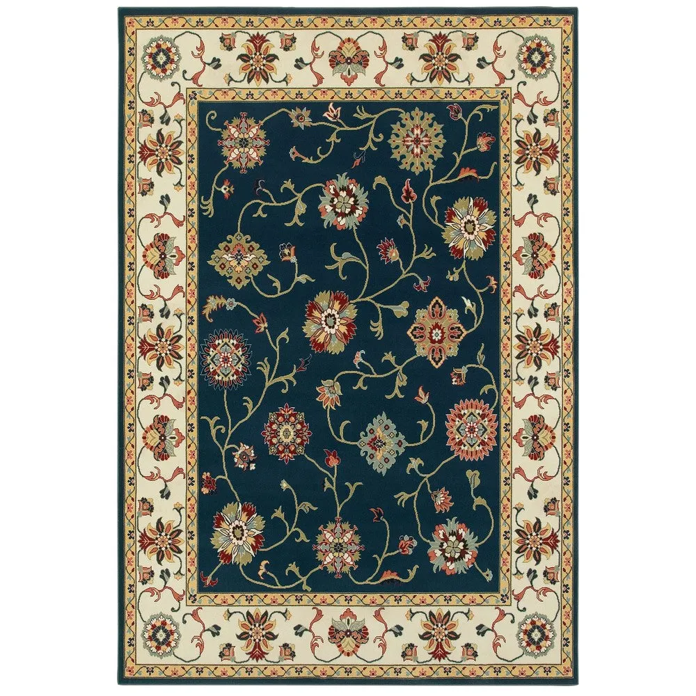 Style Haven Khymer Timeless Borders Traditional Area Rug
