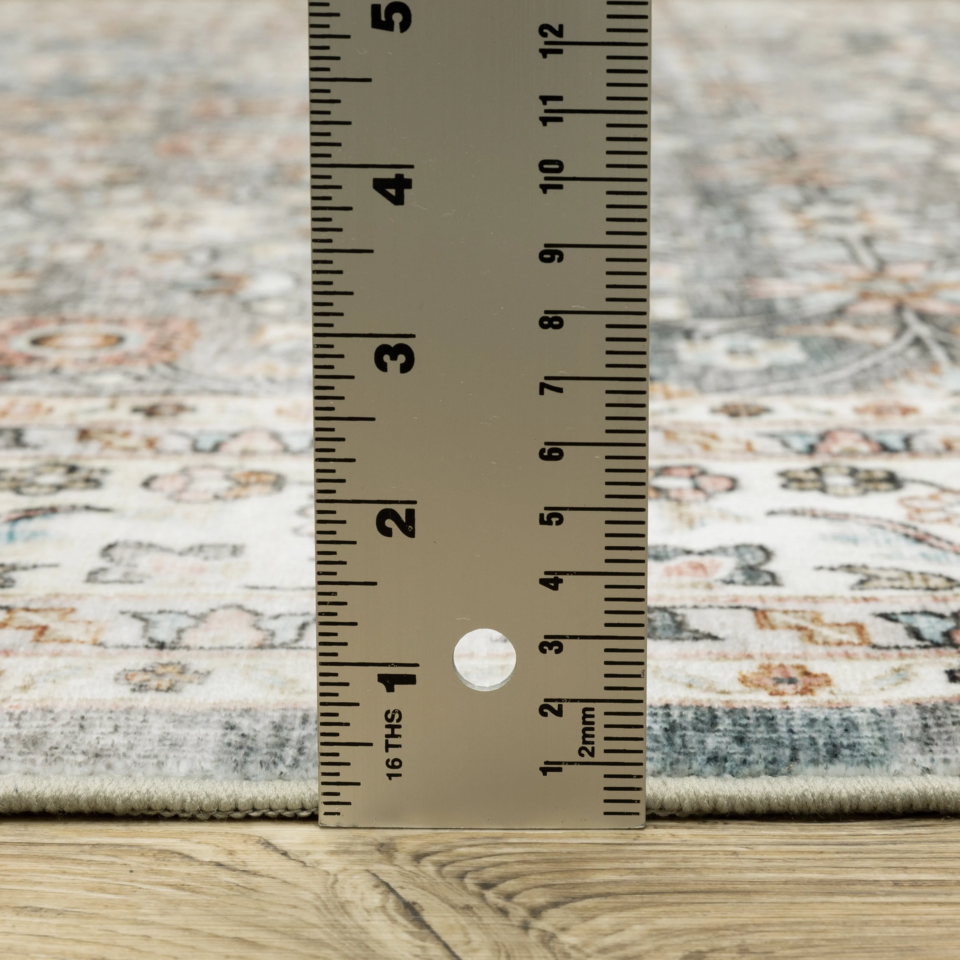 Style Haven Sunderland Bordered Traditional Machine Washable Area Rug Mat