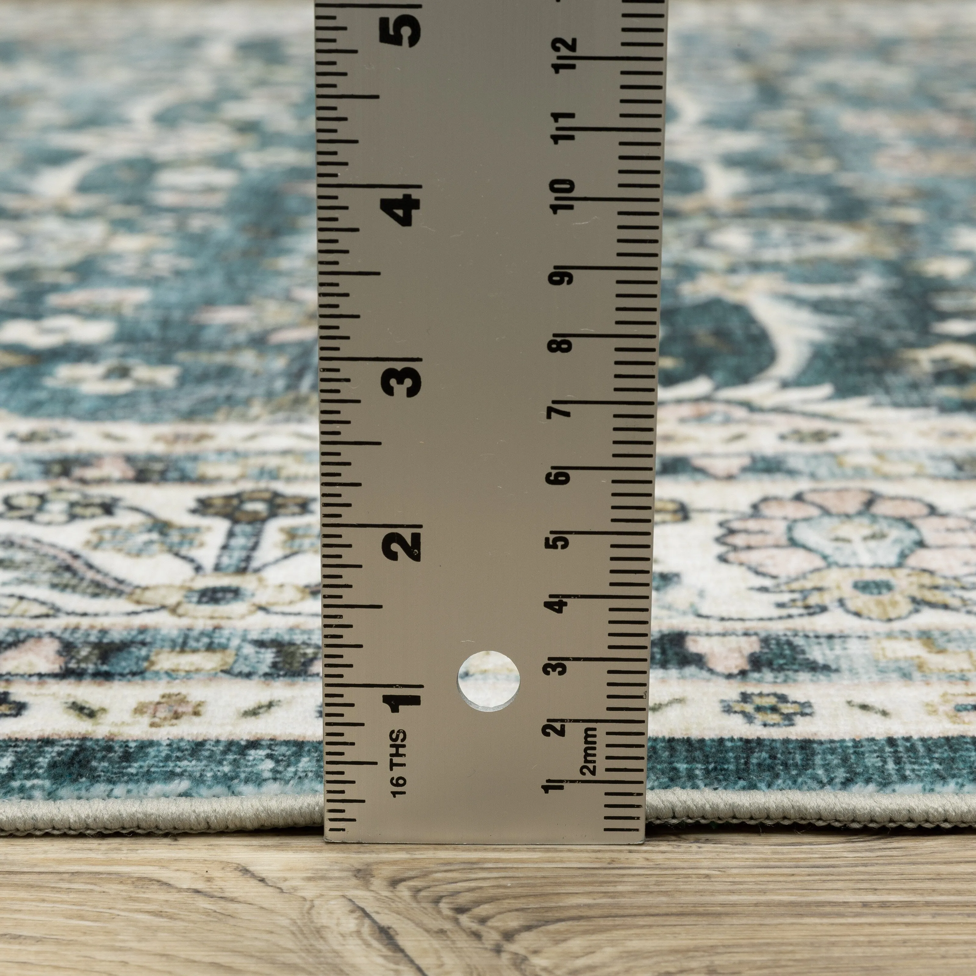 Style Haven Sunderland Bordered Traditional Machine Washable Area Rug Mat
