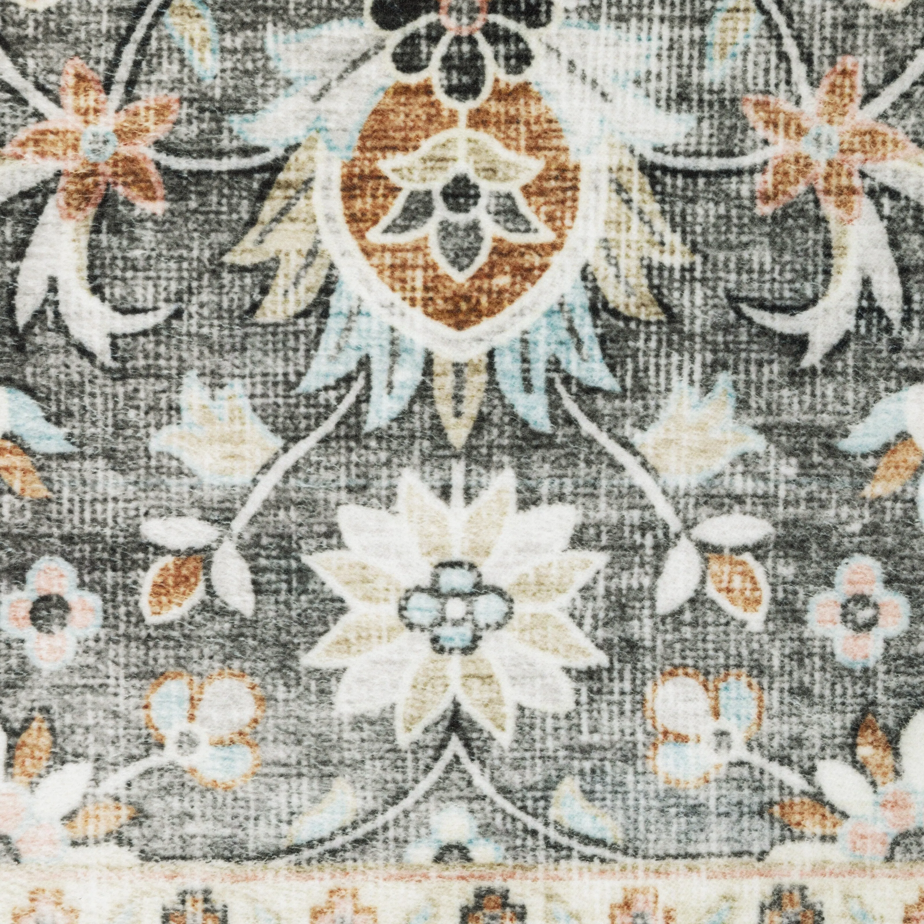 Style Haven Sunderland Bordered Traditional Machine Washable Area Rug Mat