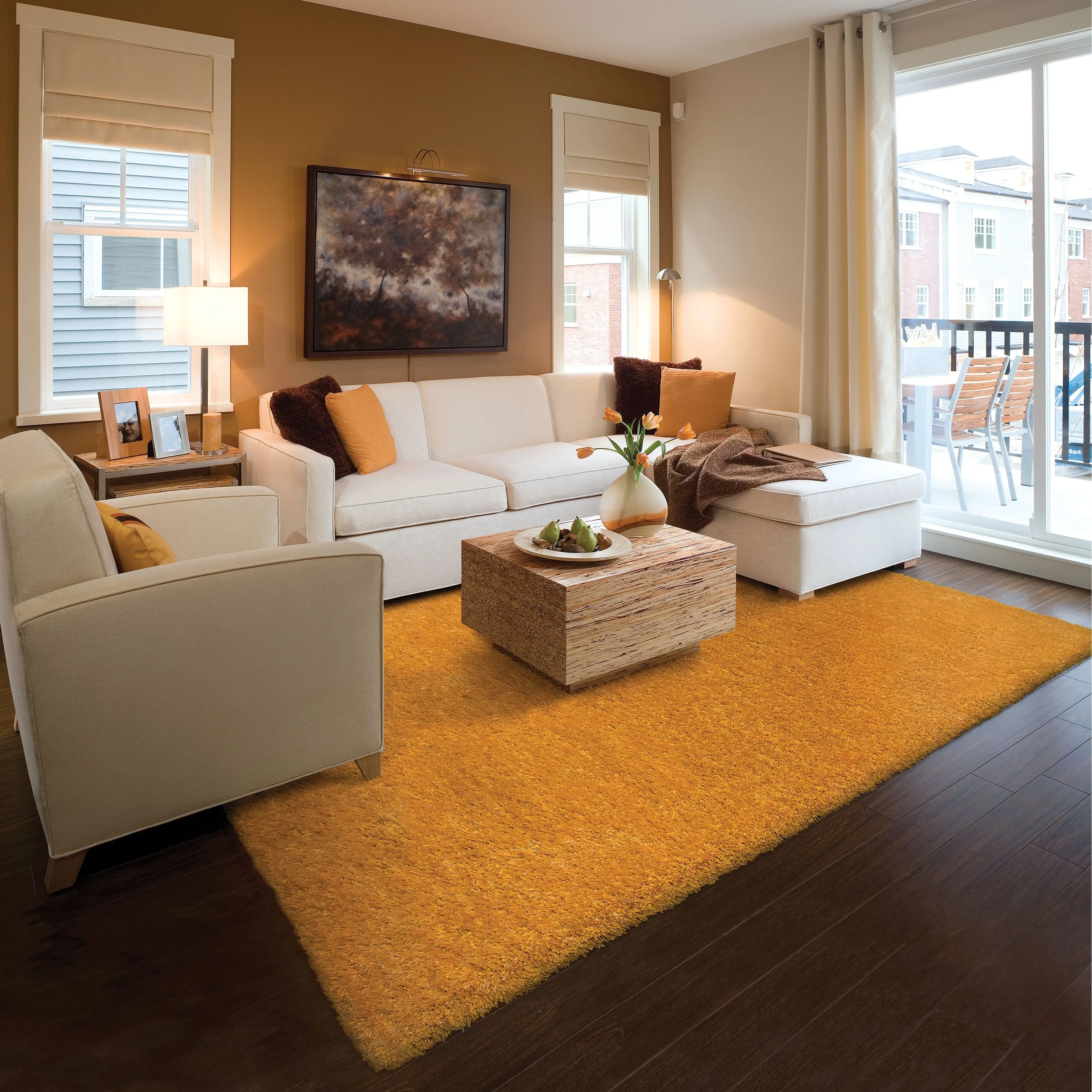 Style Haven Swann Indoor Plush Hand-made Shag Area Rug