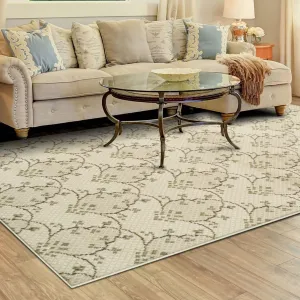 Superior Aberdeen Floral Farmhouse Area Rug