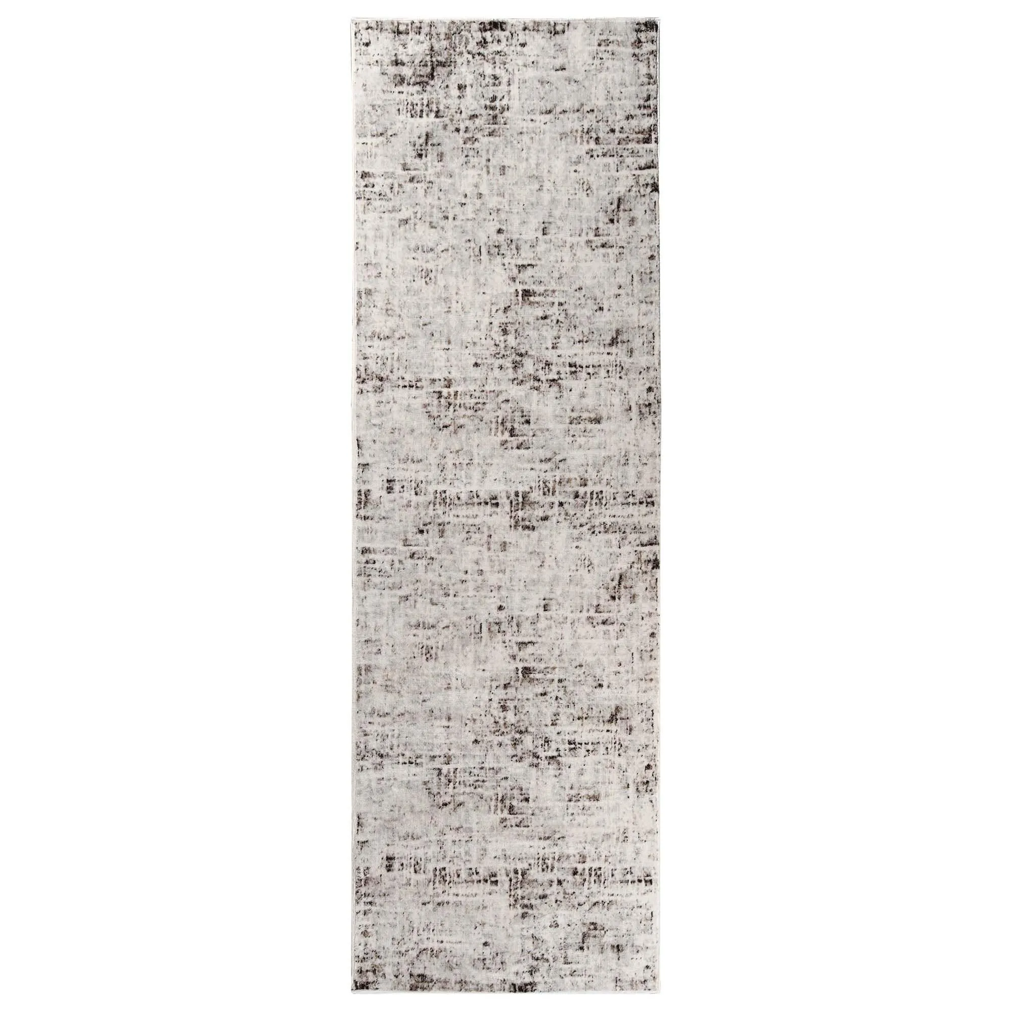 Superior Acer Distressed Abstract Modern Indoor Runner or Area Rug