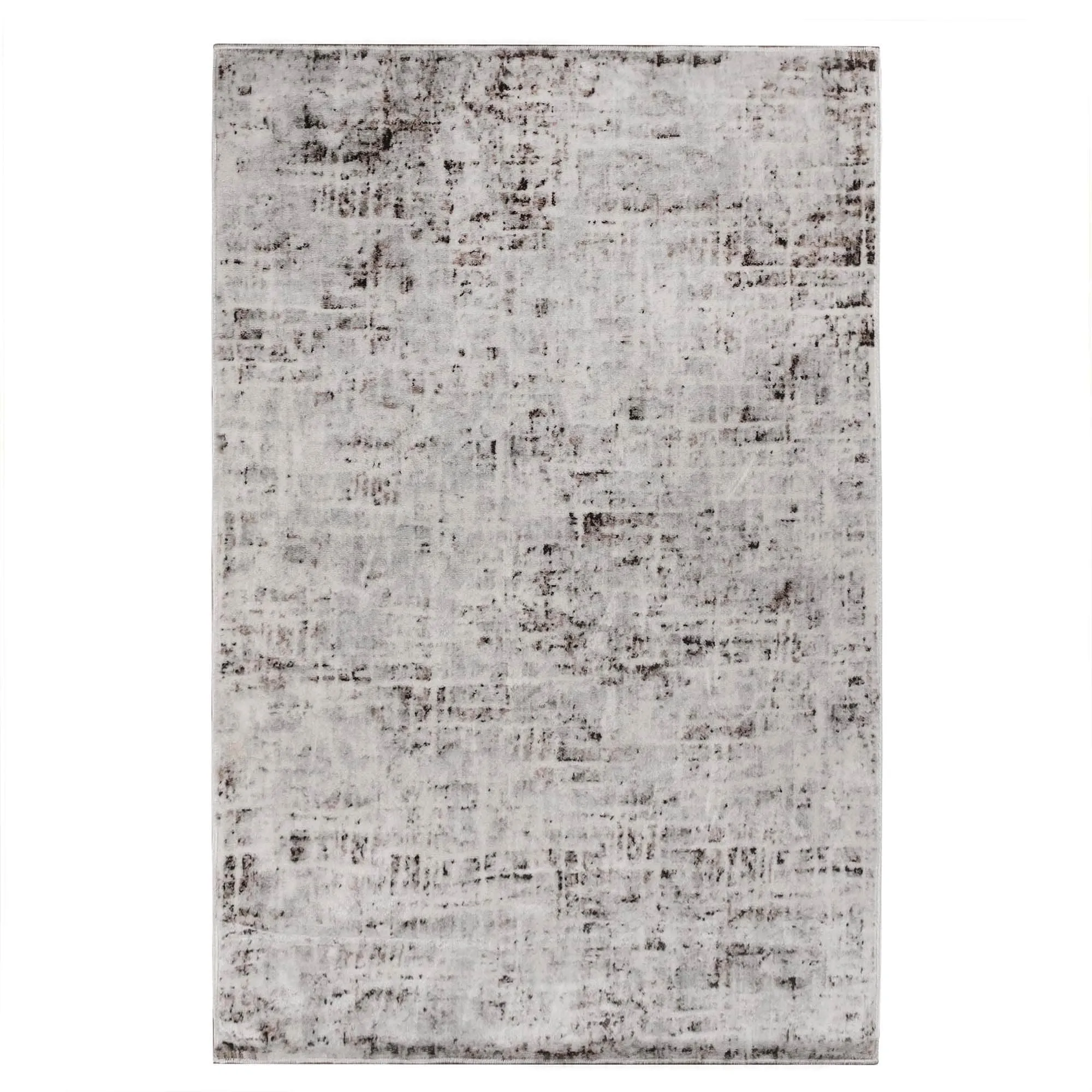 Superior Acer Distressed Abstract Modern Indoor Runner or Area Rug