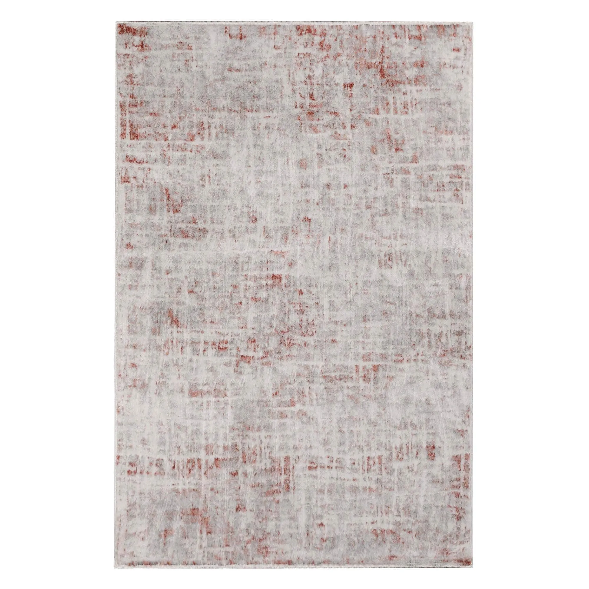 Superior Acer Distressed Abstract Modern Indoor Runner or Area Rug