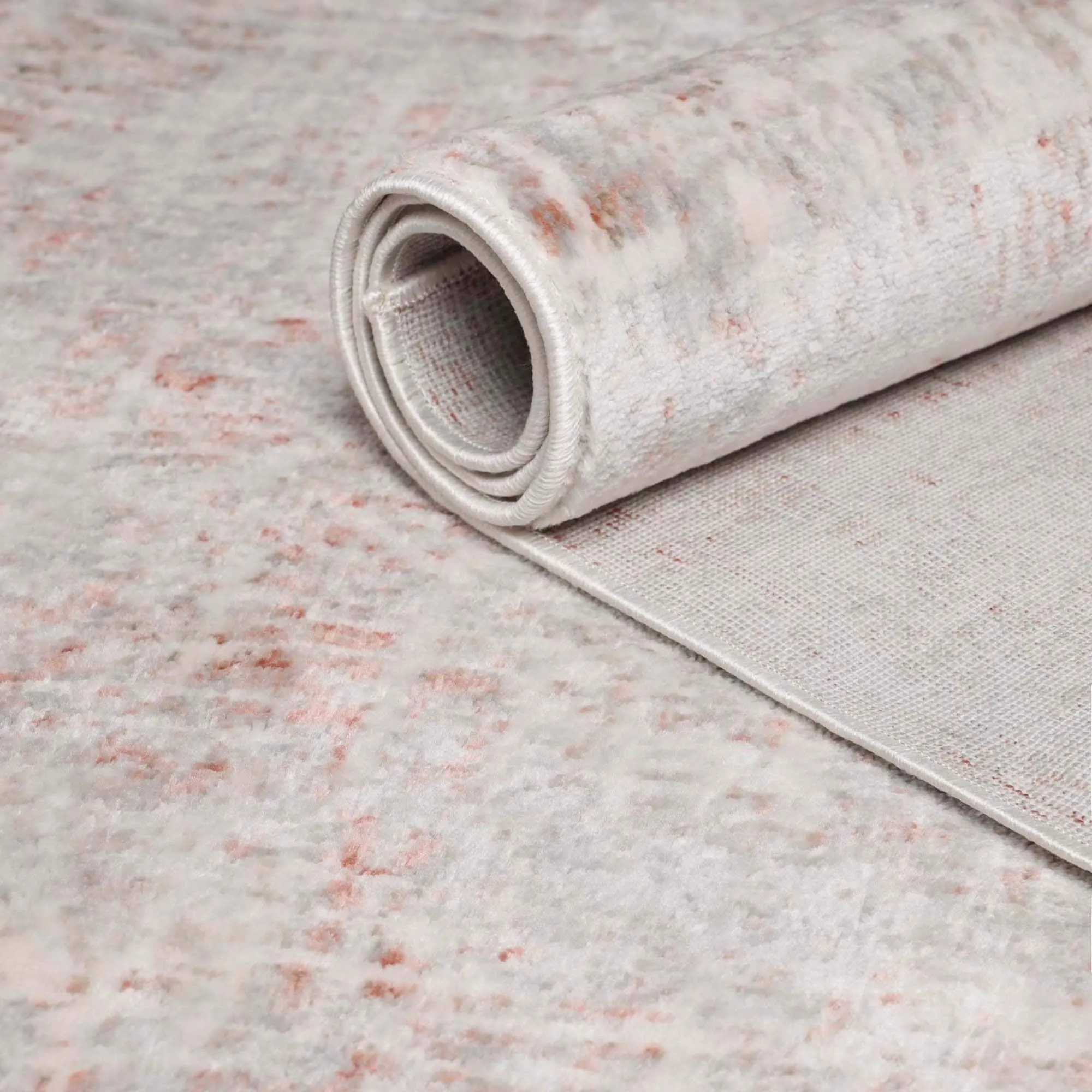 Superior Acer Distressed Abstract Modern Indoor Runner or Area Rug