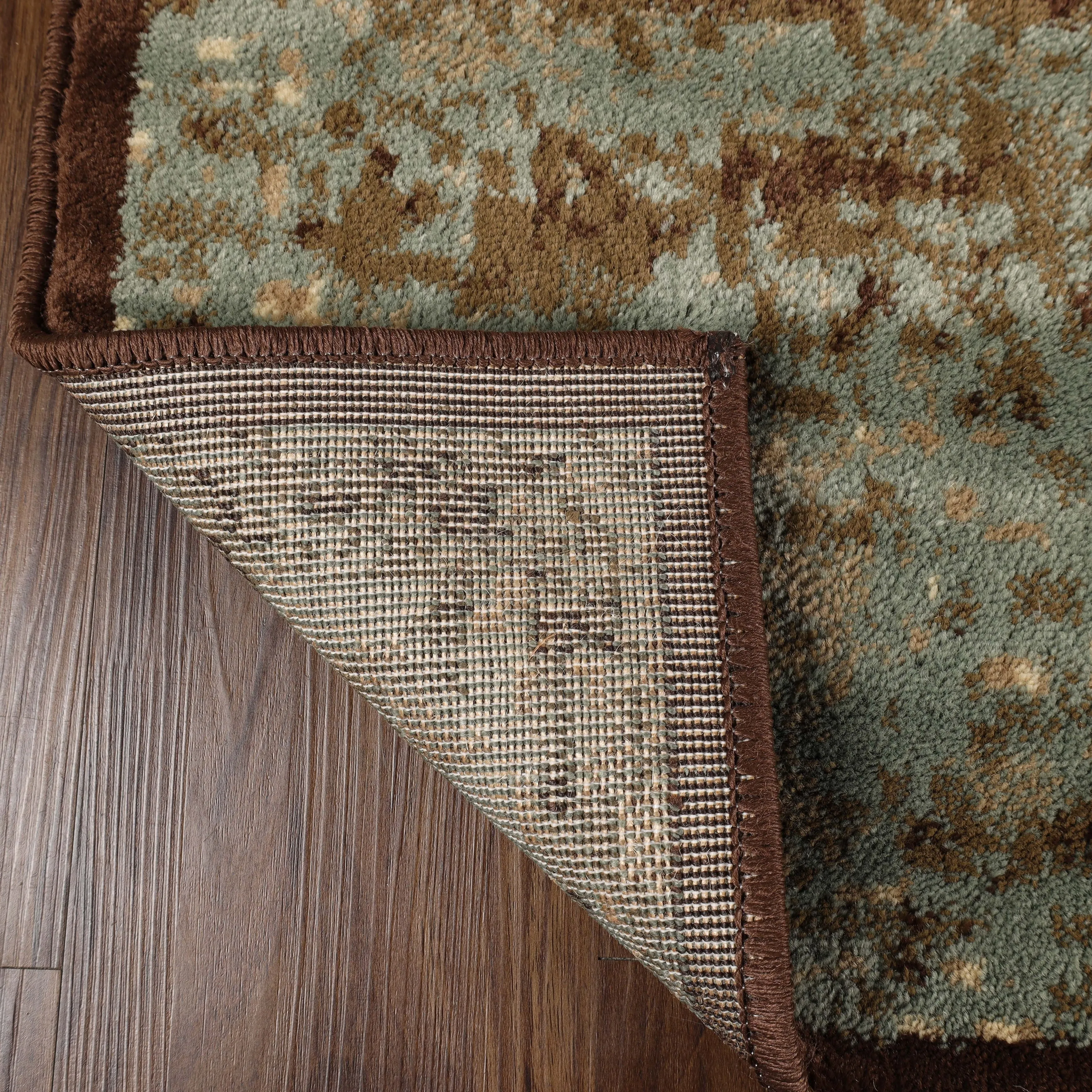 Superior Acid Wash Modern Gradient Indoor Area Rug or Runner
