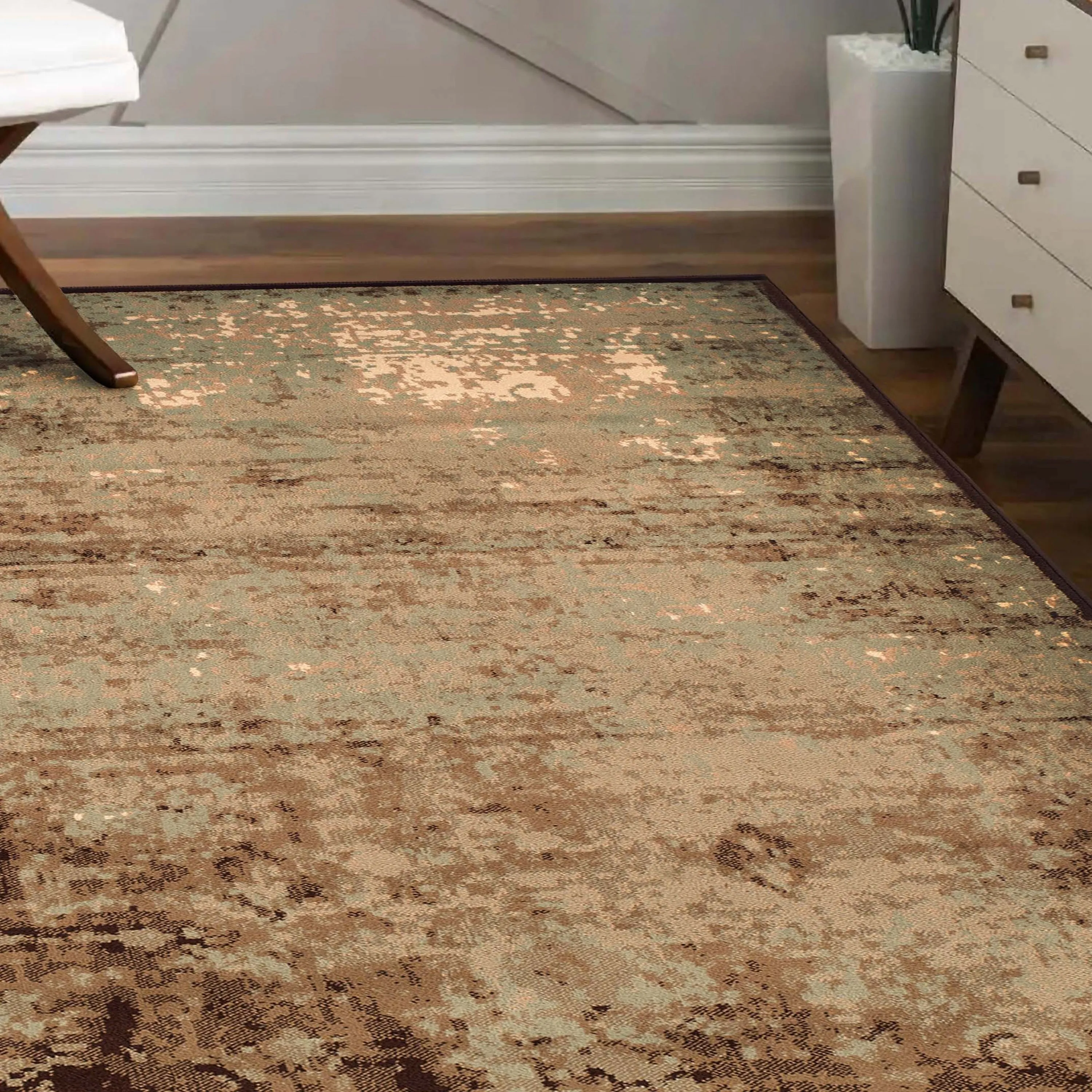 Superior Acid Wash Modern Gradient Indoor Area Rug or Runner