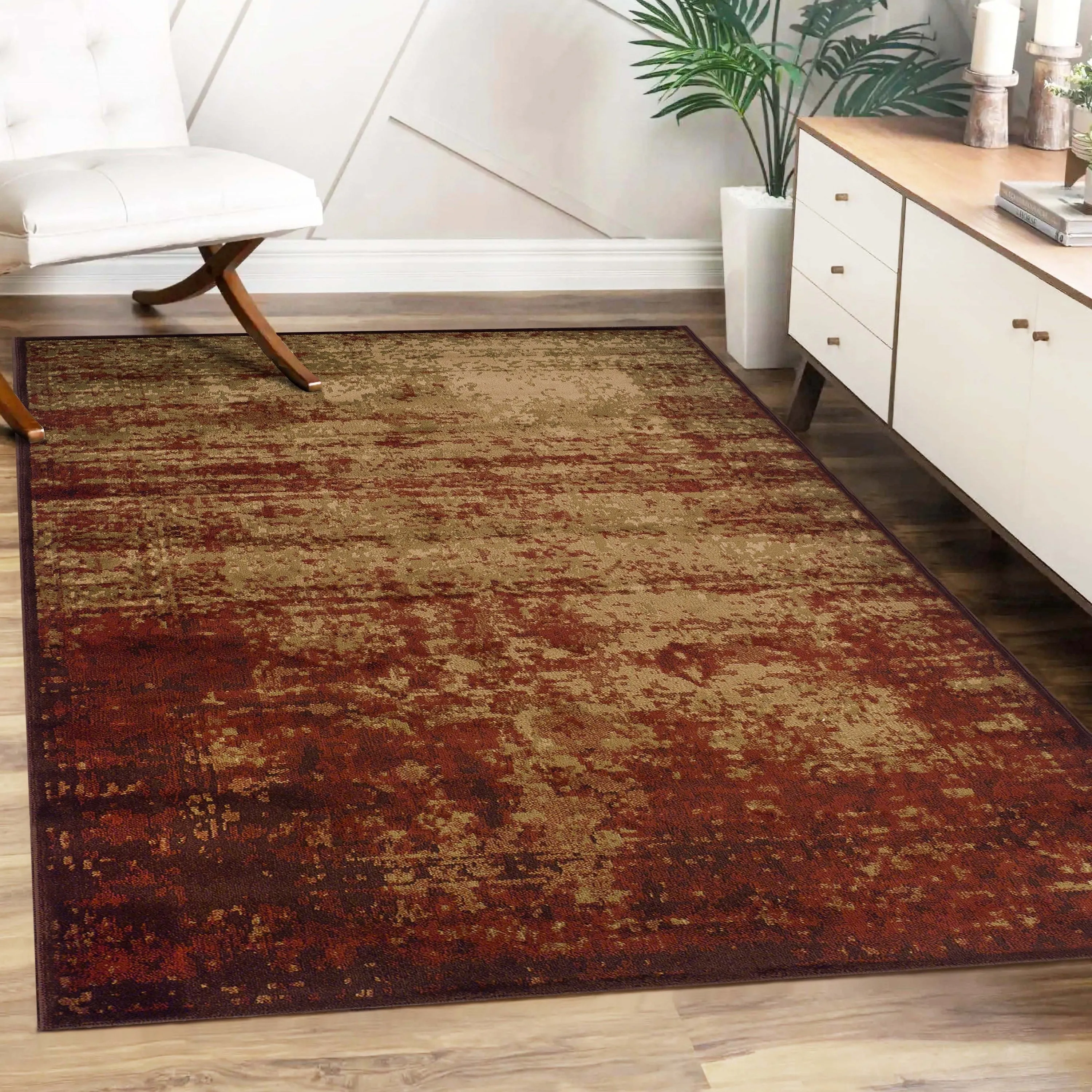 Superior Acid Wash Modern Gradient Indoor Area Rug or Runner