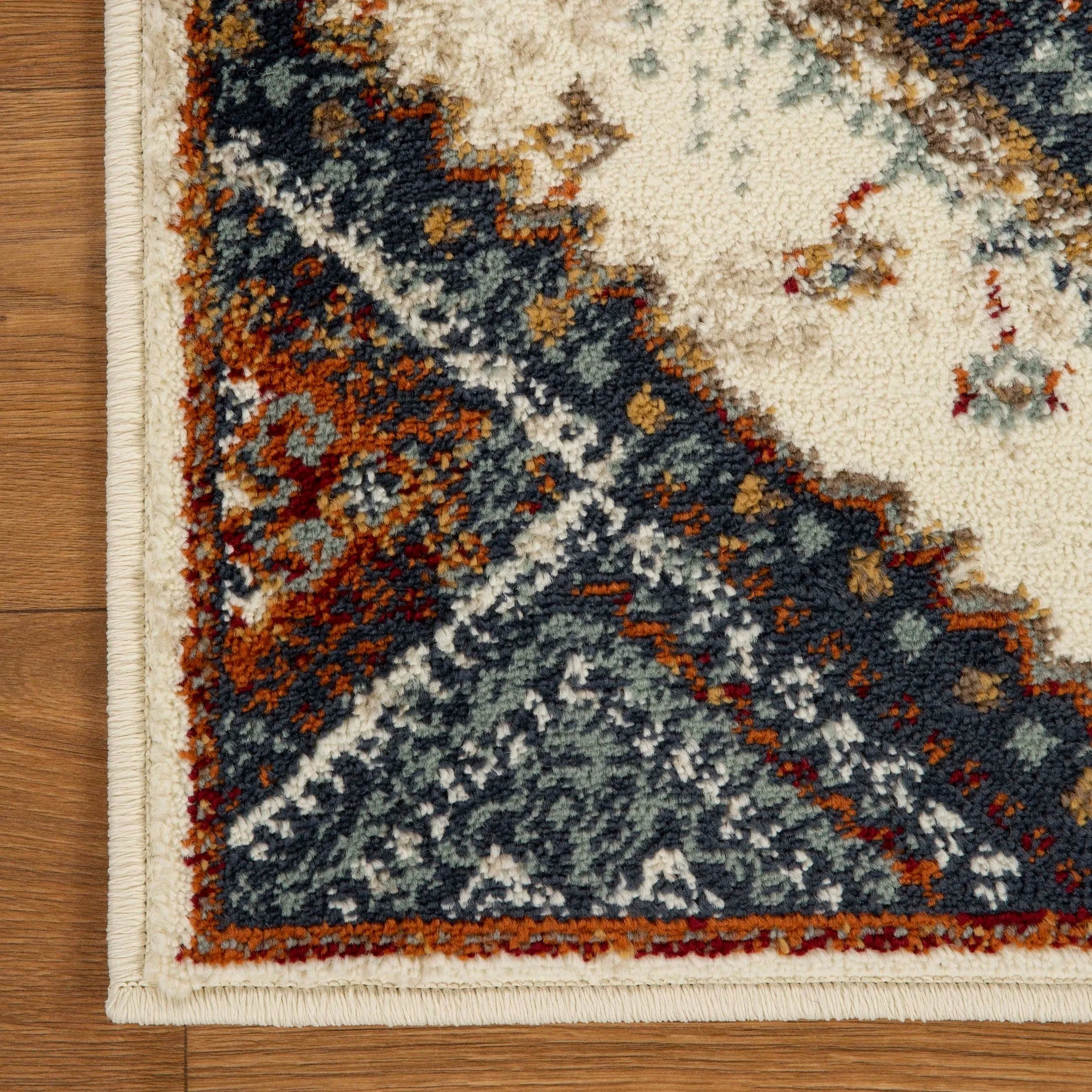 Superior Bohemian Geometric Diamonds Indoor Area Rug