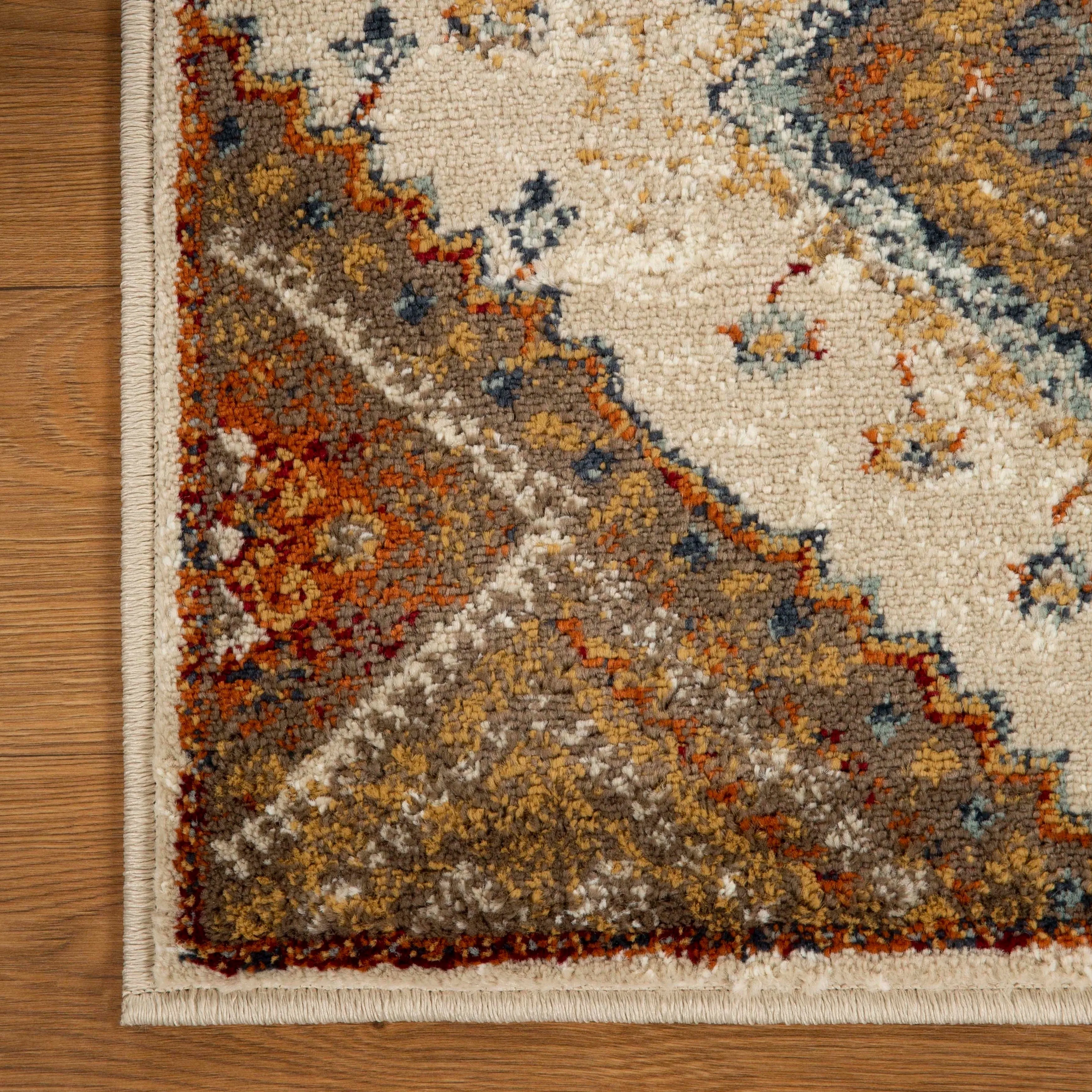 Superior Bohemian Geometric Diamonds Indoor Area Rug