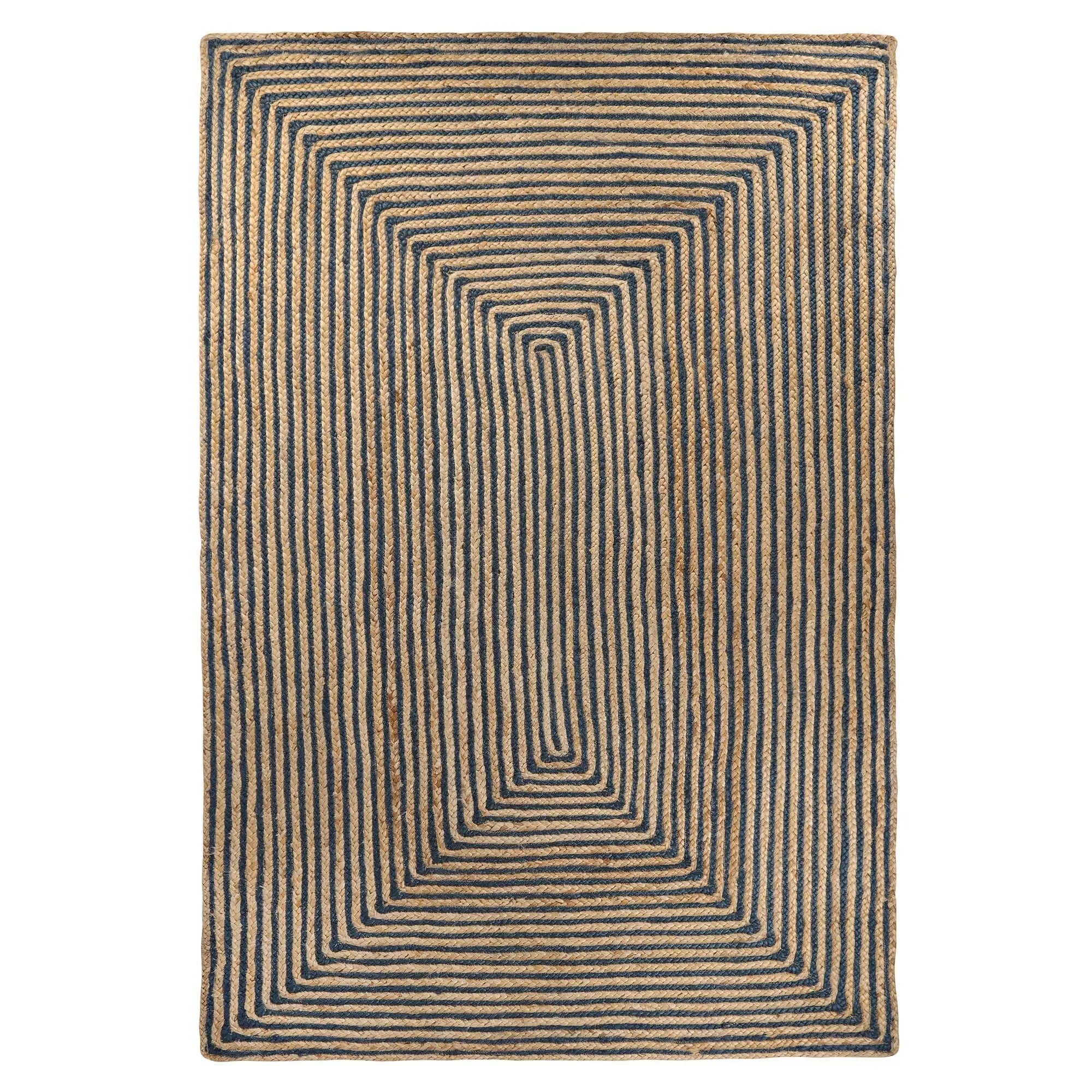 Superior Braided Jute Reversible Indoor Outdoor Area Rug