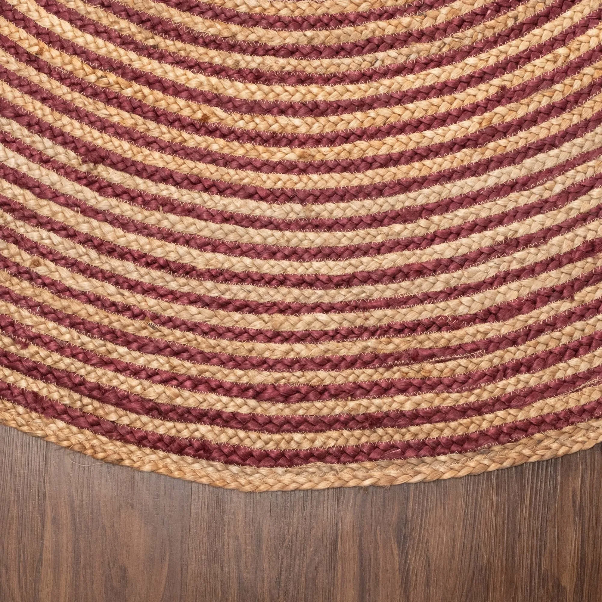 Superior Braided Jute Reversible Indoor Outdoor Area Rug