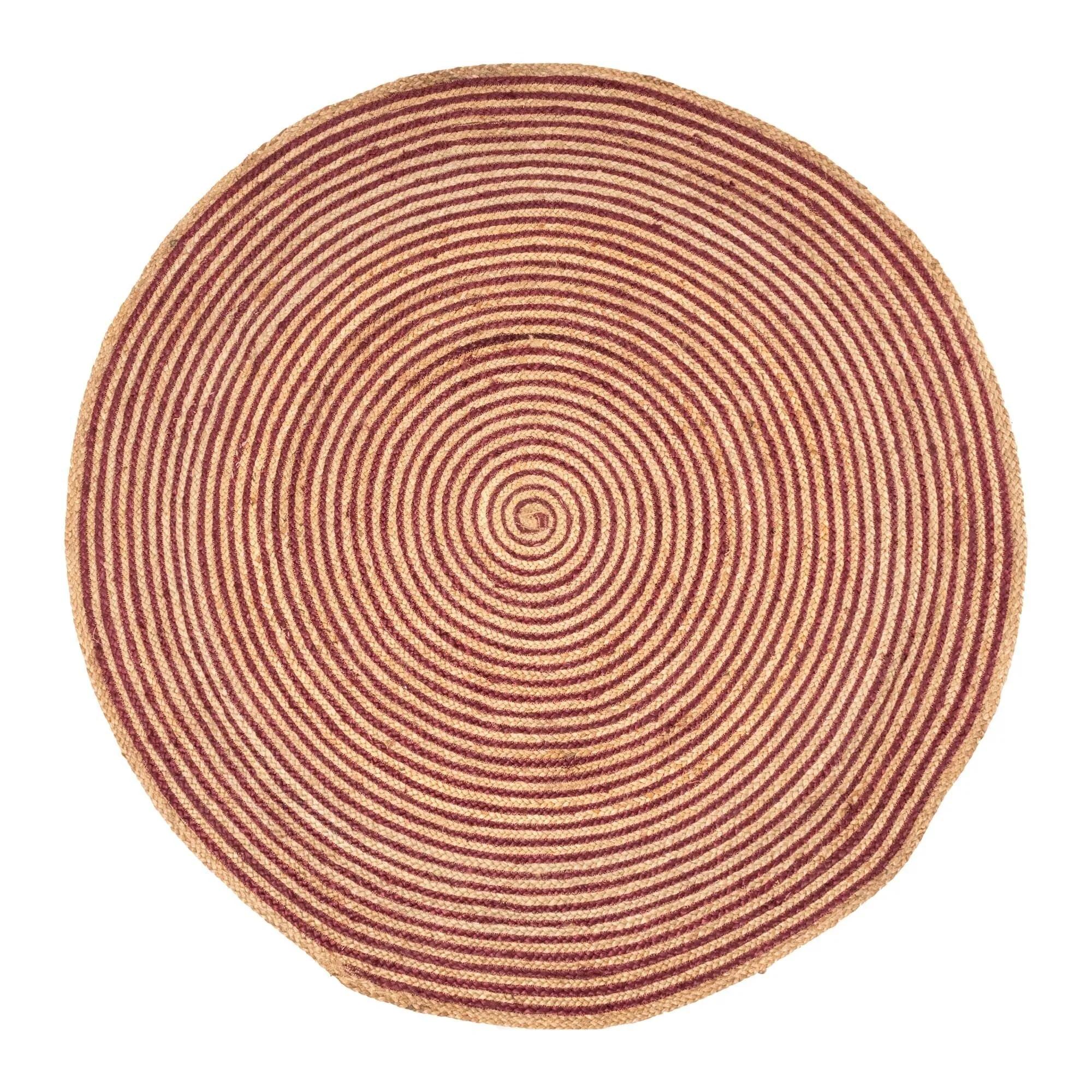 Superior Braided Jute Reversible Indoor Outdoor Area Rug