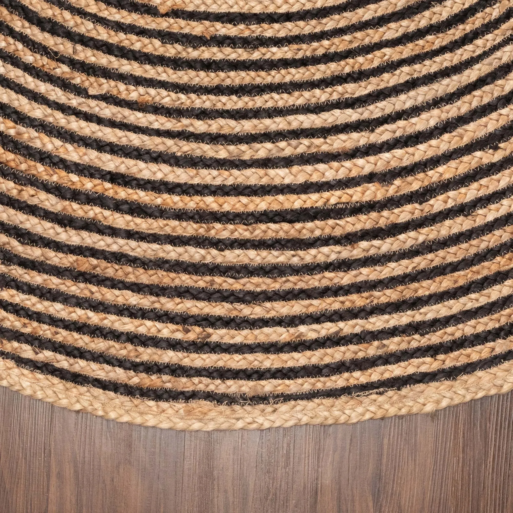 Superior Braided Jute Reversible Indoor Outdoor Area Rug