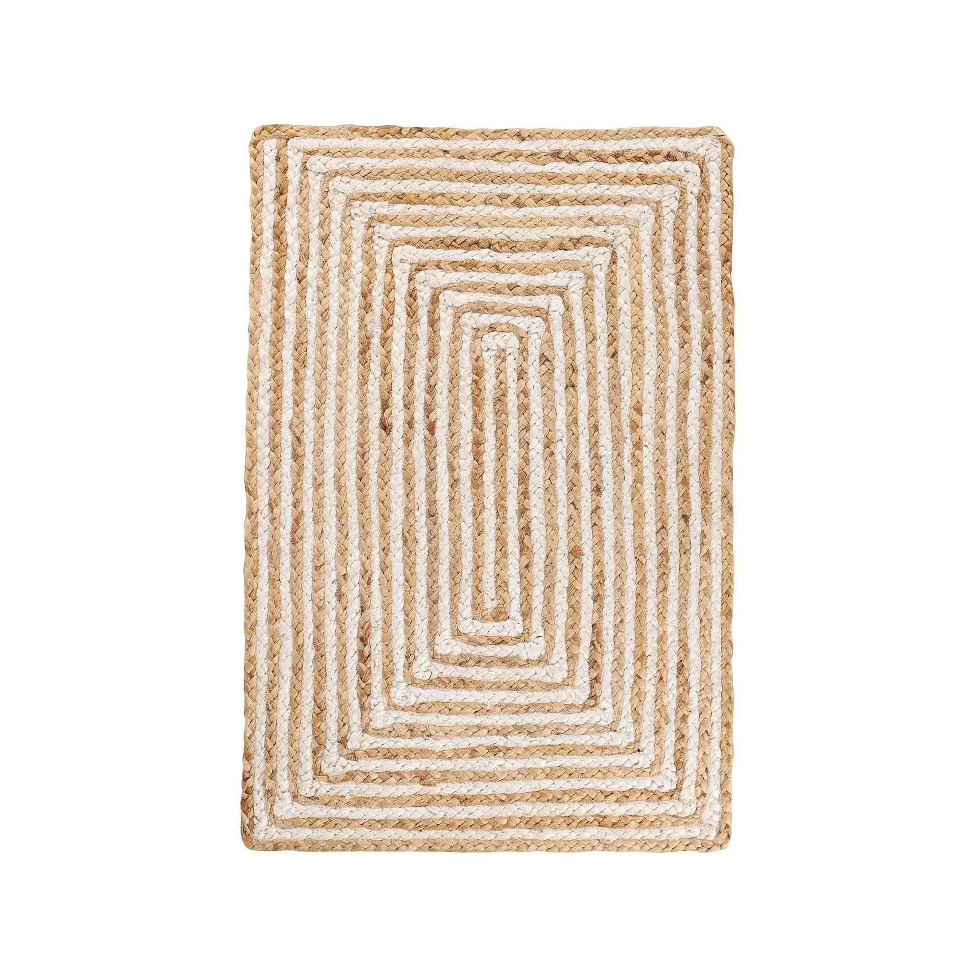 Superior Braided Jute Reversible Indoor Outdoor Area Rug