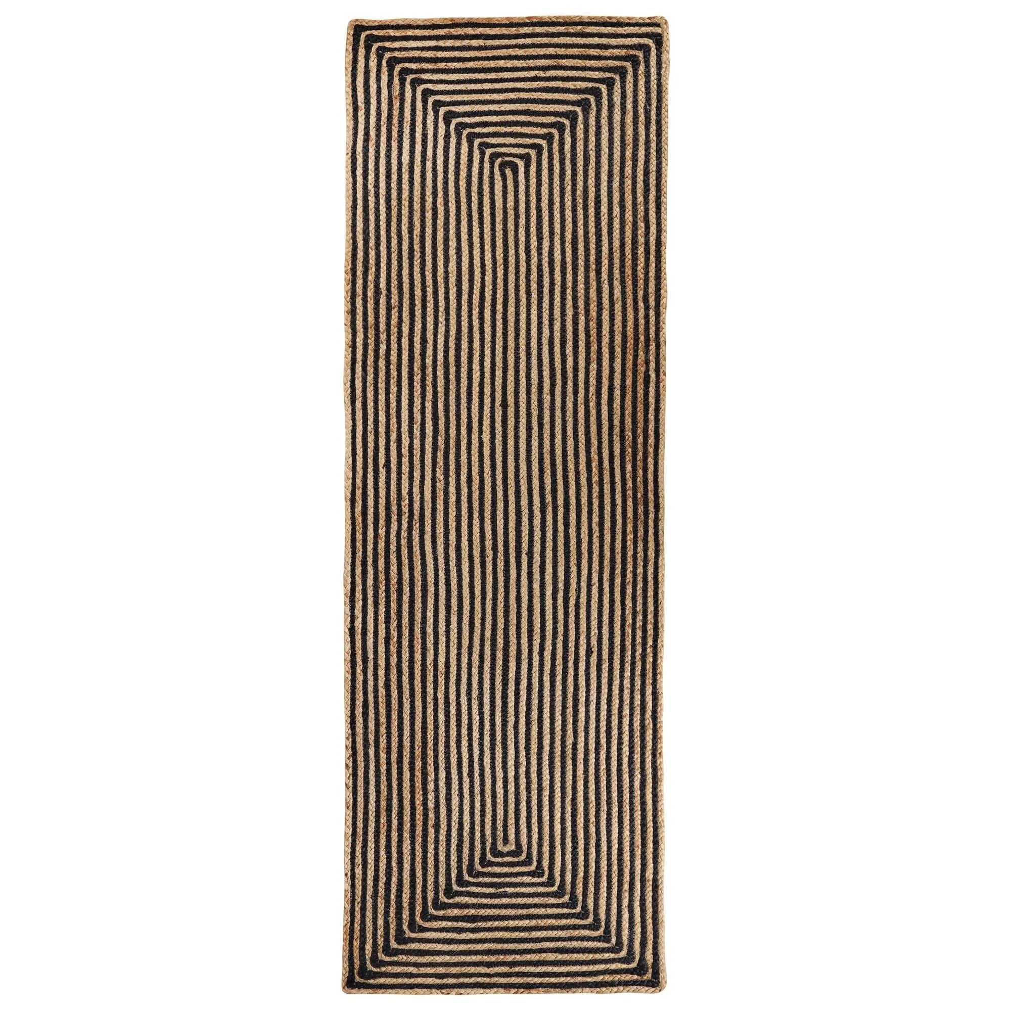 Superior Braided Jute Reversible Indoor Outdoor Area Rug