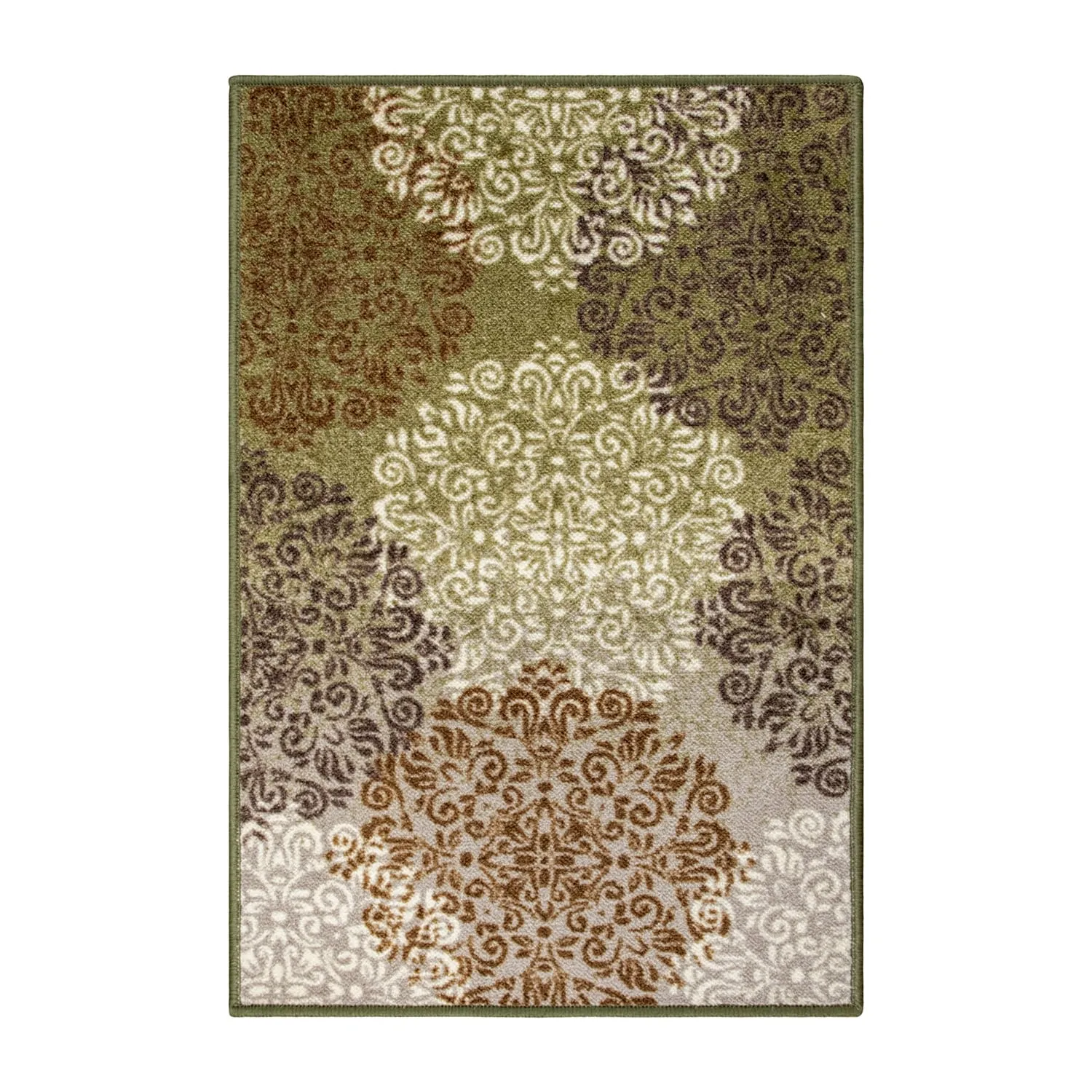 Superior Branston Printed Non-Slip Washable Indoor Area Rug