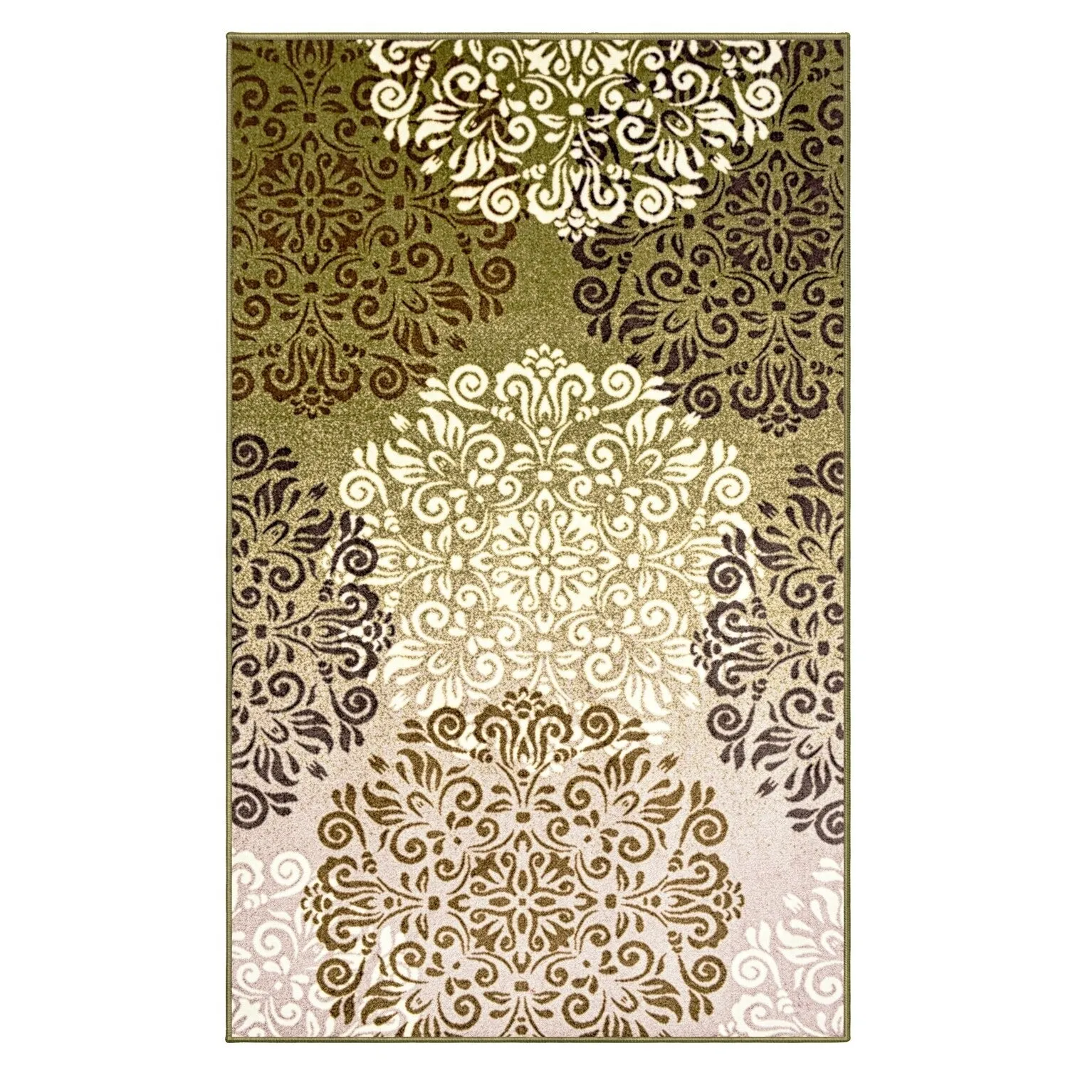 Superior Branston Printed Non-Slip Washable Indoor Area Rug