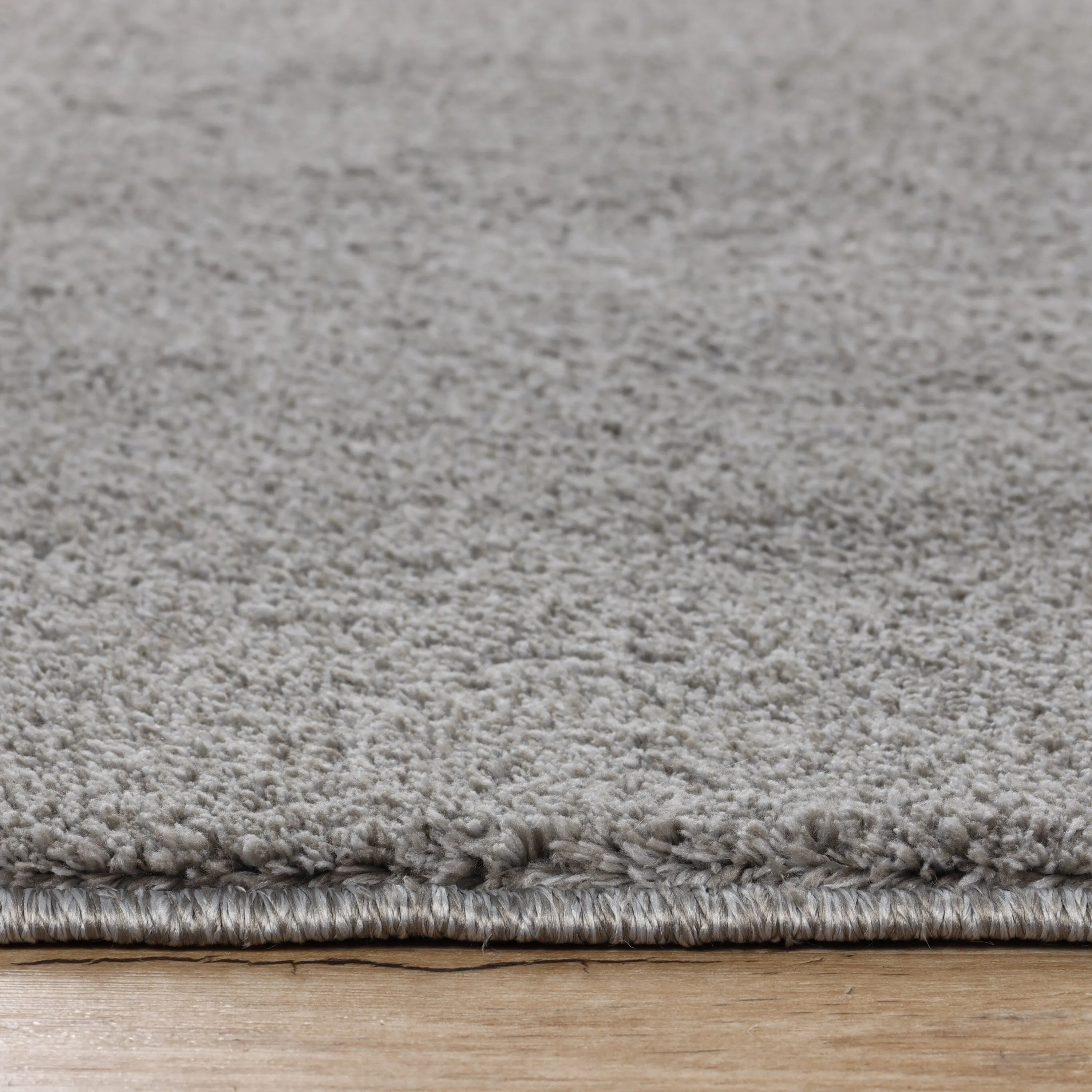 Superior California Shag Solid Plush Non-Slip Indoor Runner or Area Rug