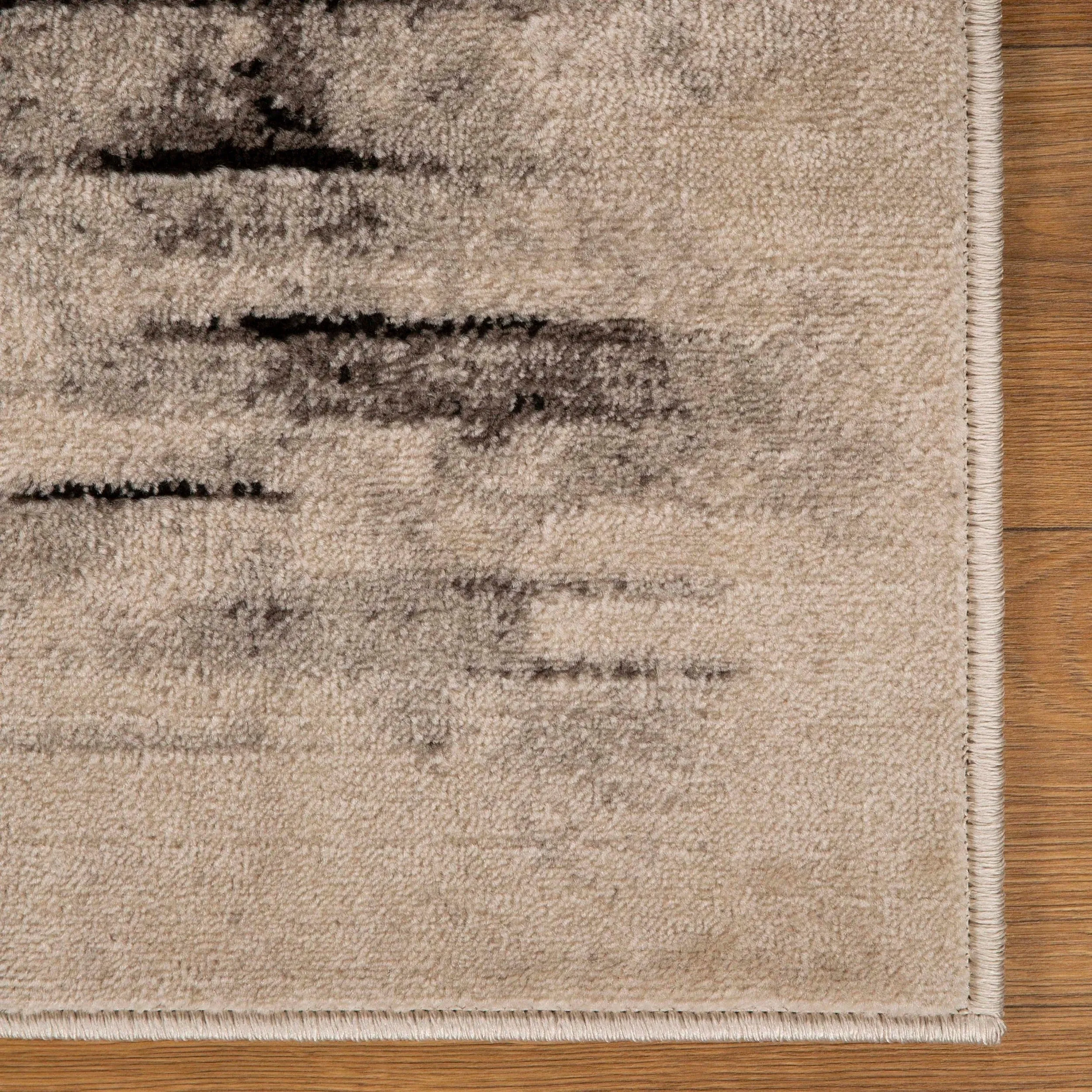 Superior Contemporary Distressed Abstract Indoor Area Rug