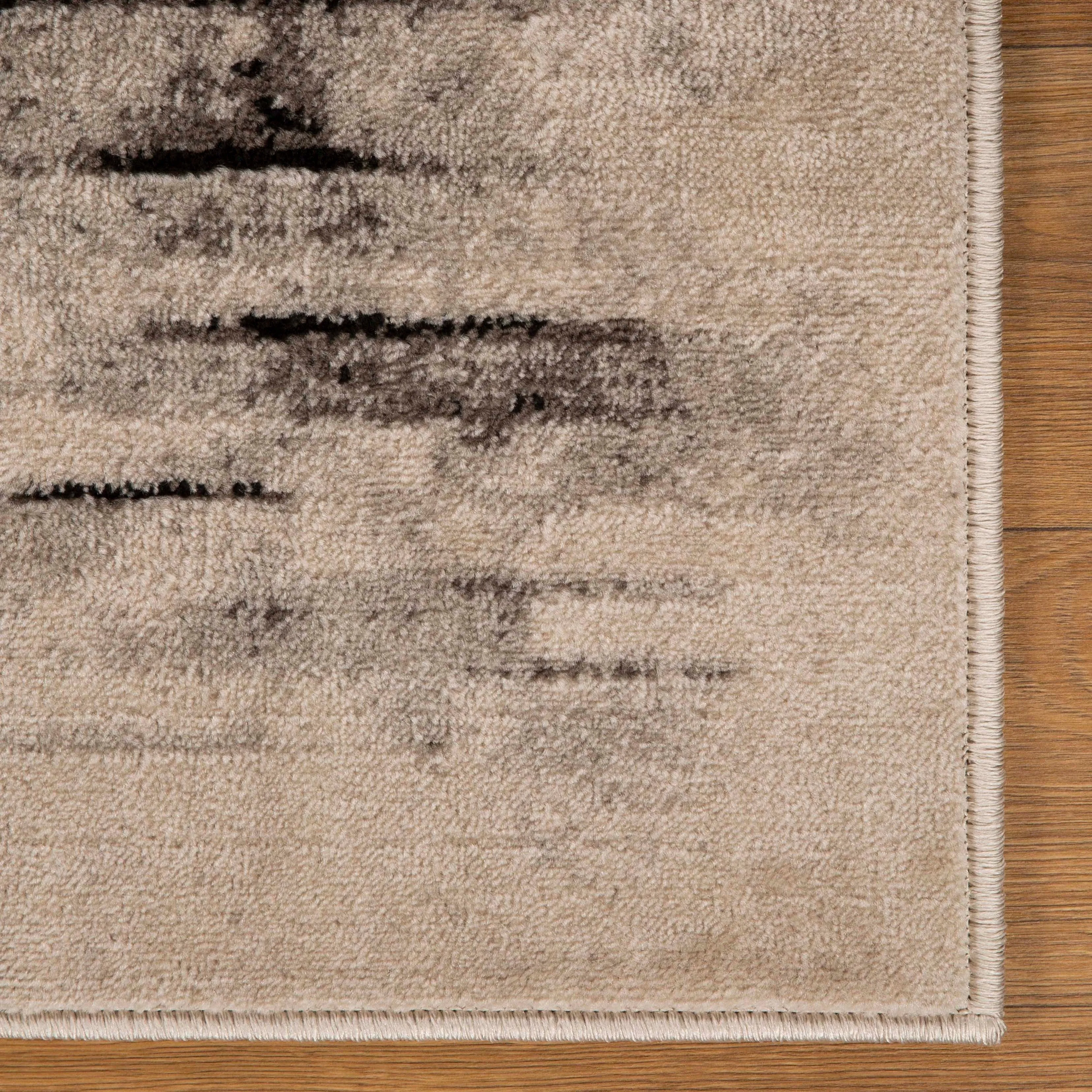 Superior Contemporary Distressed Abstract Indoor Area Rug