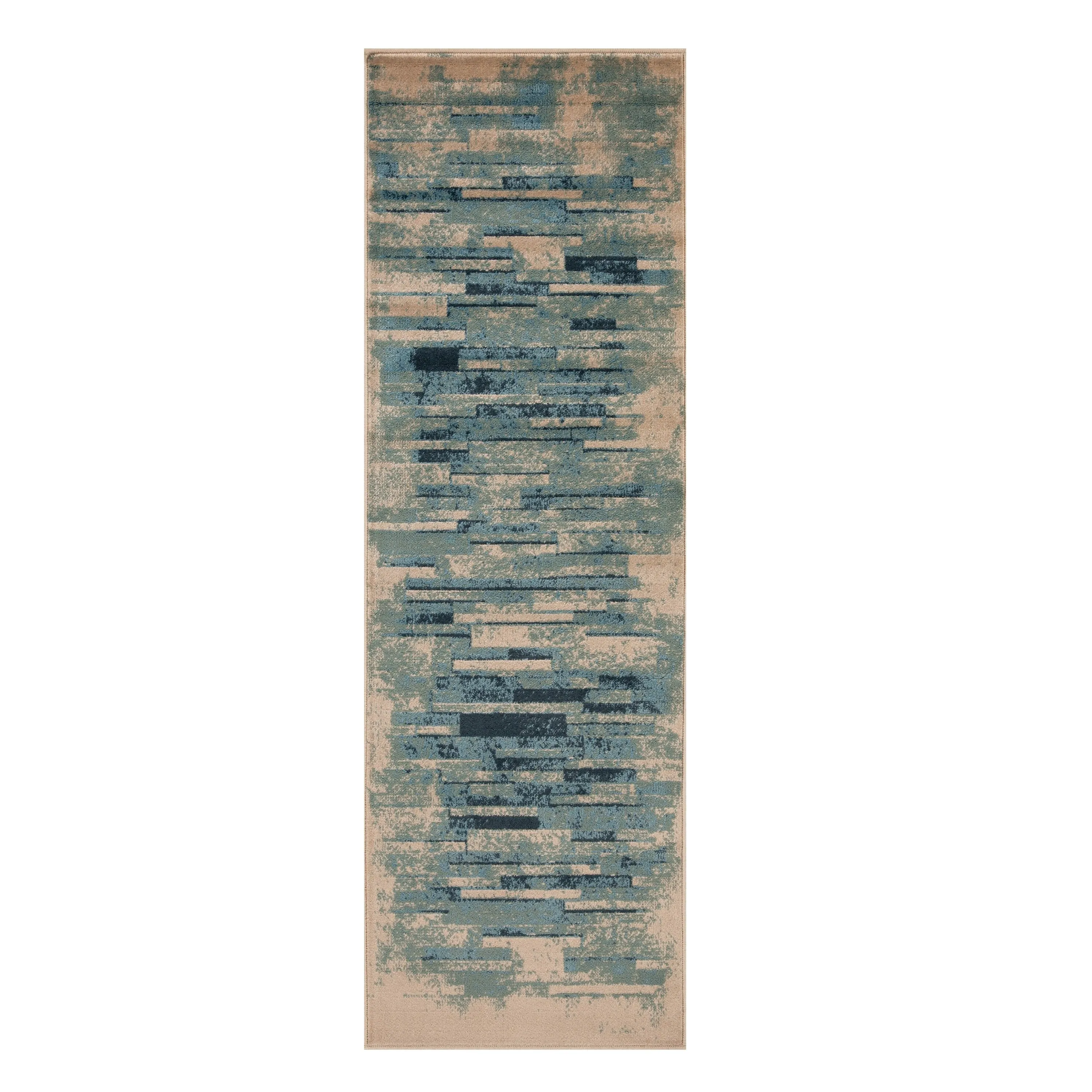Superior Contemporary Distressed Abstract Indoor Area Rug